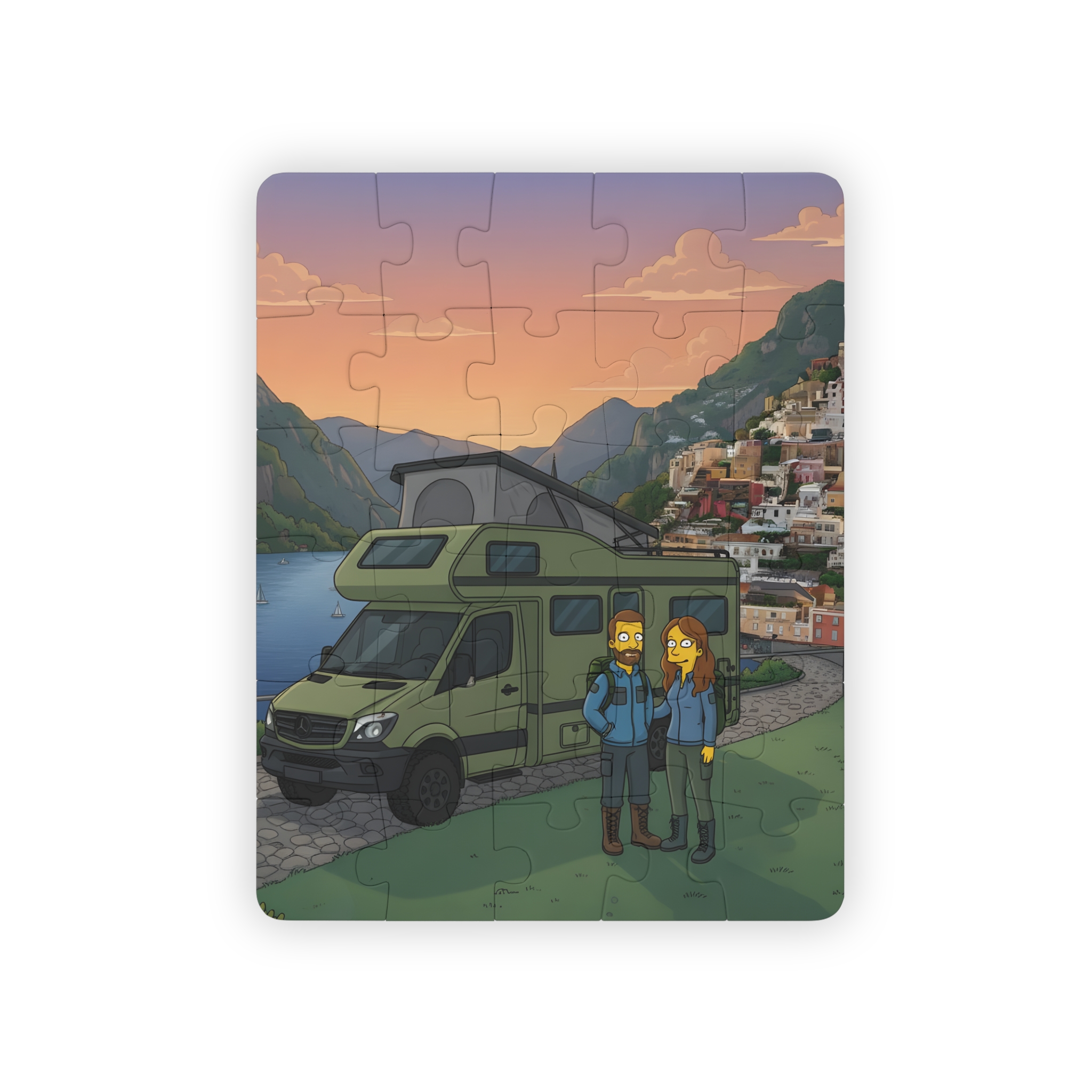 Kids' 30‑Piece Camping Puzzle — Travel-Themed Jigsaw