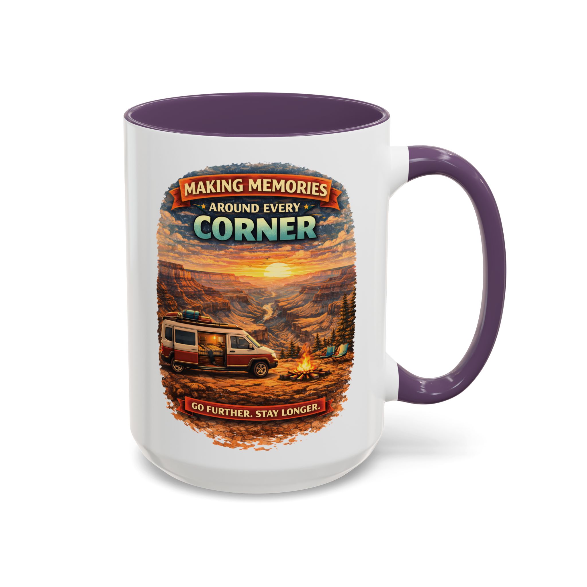 17562737673681176367_2048.jpeg Accent Coffee Mug (11, 15oz) — "Making Memories Around Every Corner" Design Scenic-Line