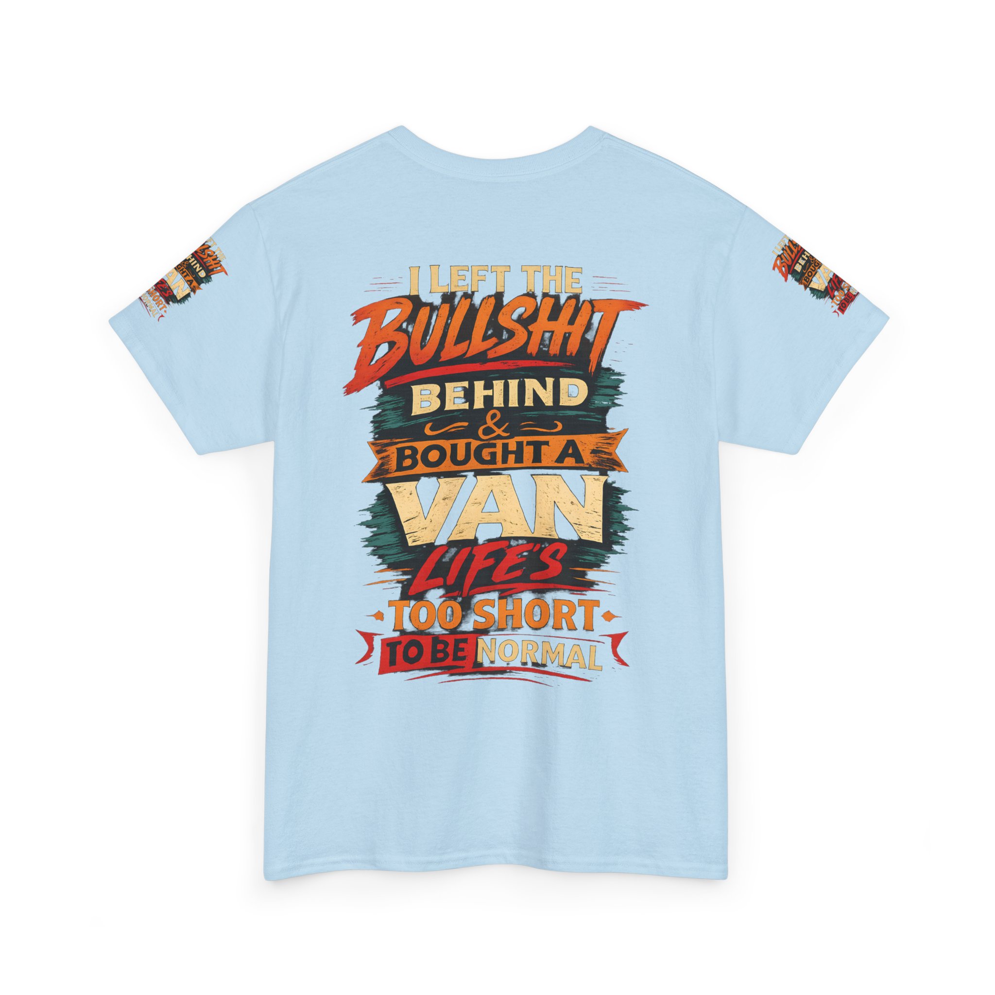 17609833295392946000_2048.jpeg Unisex Heavy Cotton Tee — "I Left The Bullshit" Design F**K-Line