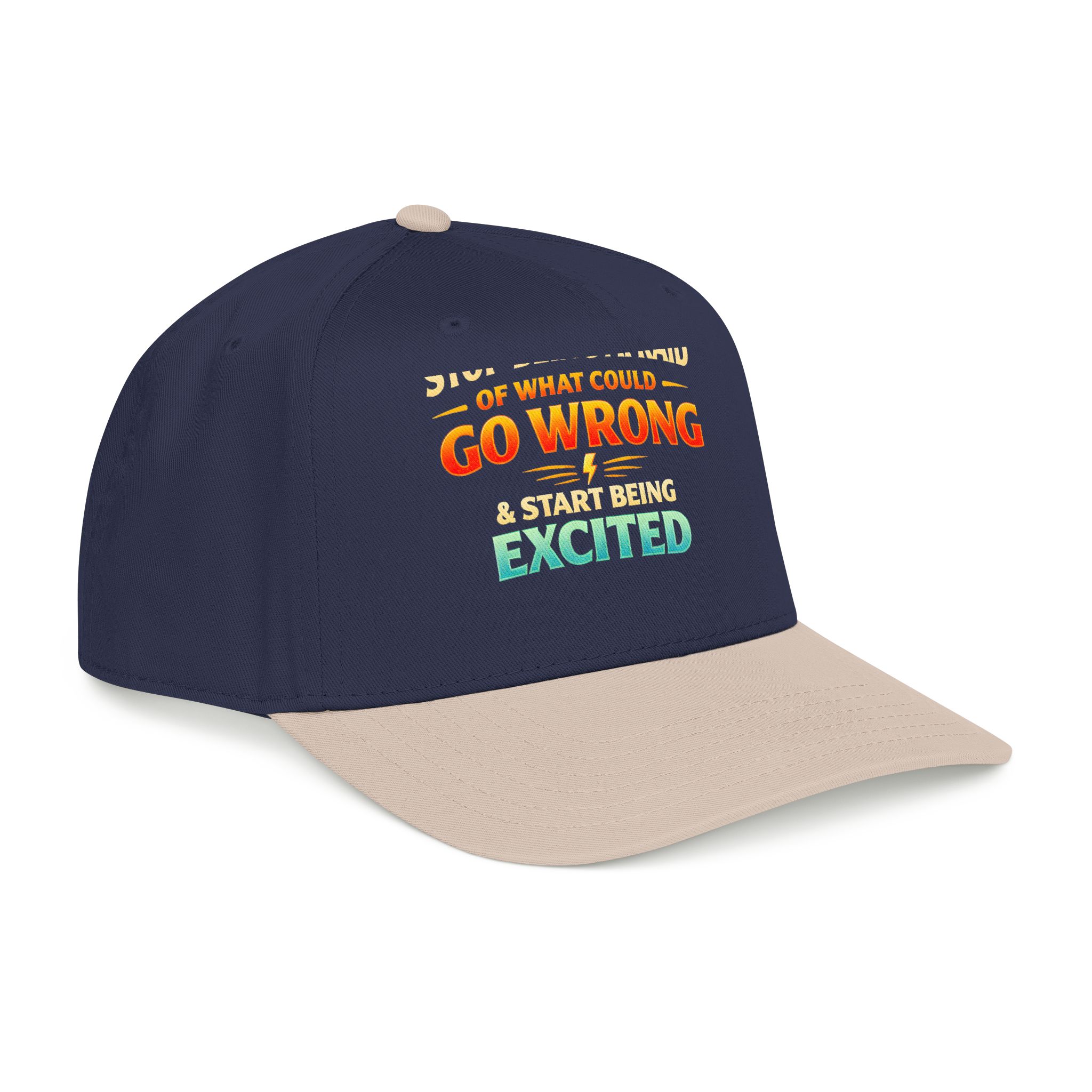 17619800702283362592_2048-1.jpeg Baseball Cap - "Stop Being Afraid Of What Could Go Wrong" Design Scenic-Line