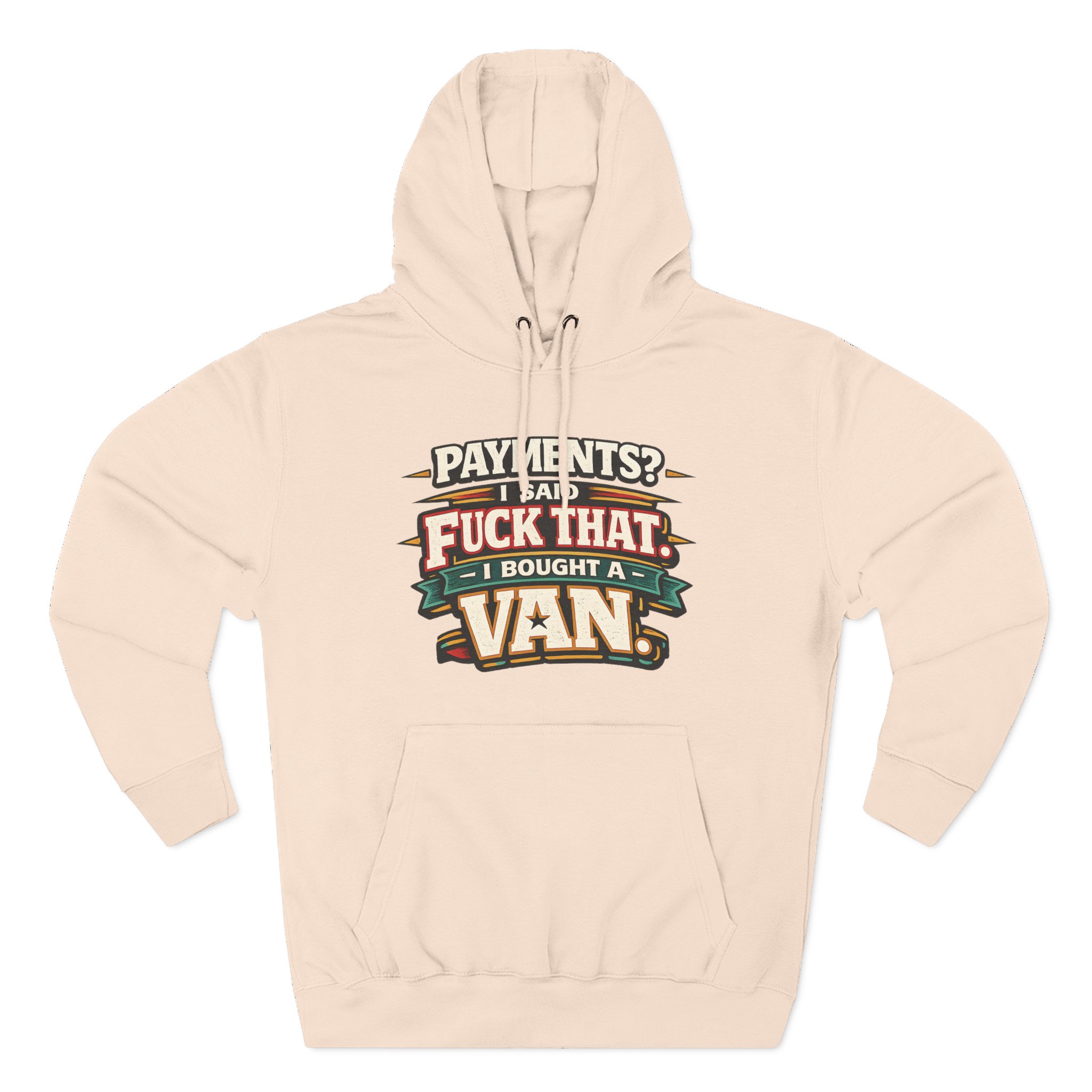 17641650548214766532_2048.jpeg Three-Panel Fleece Hoodie - "Payments?I Said" Design F**K-Line