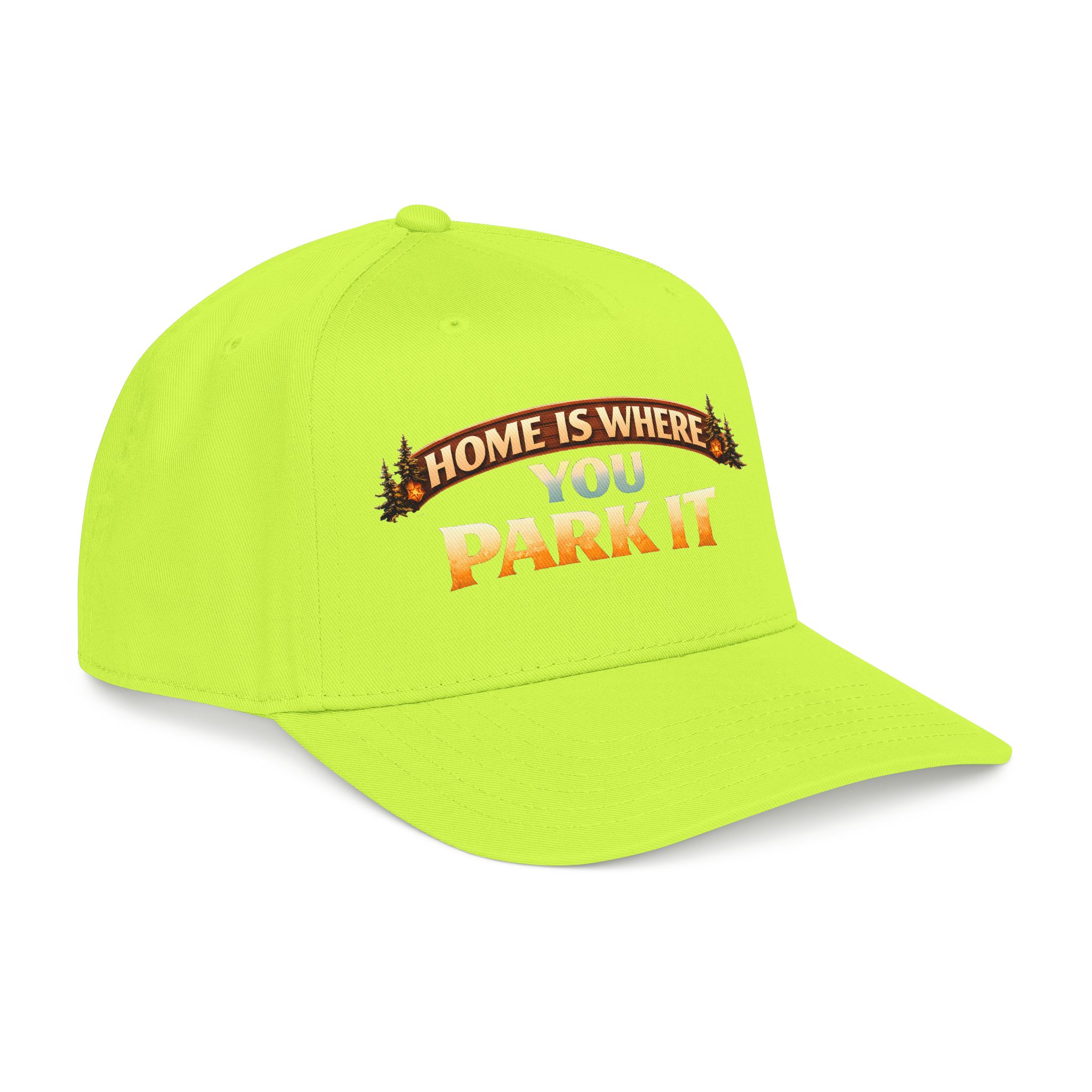 Baseball Cap - "Home Is Where You Park It" Design Scenic-Line