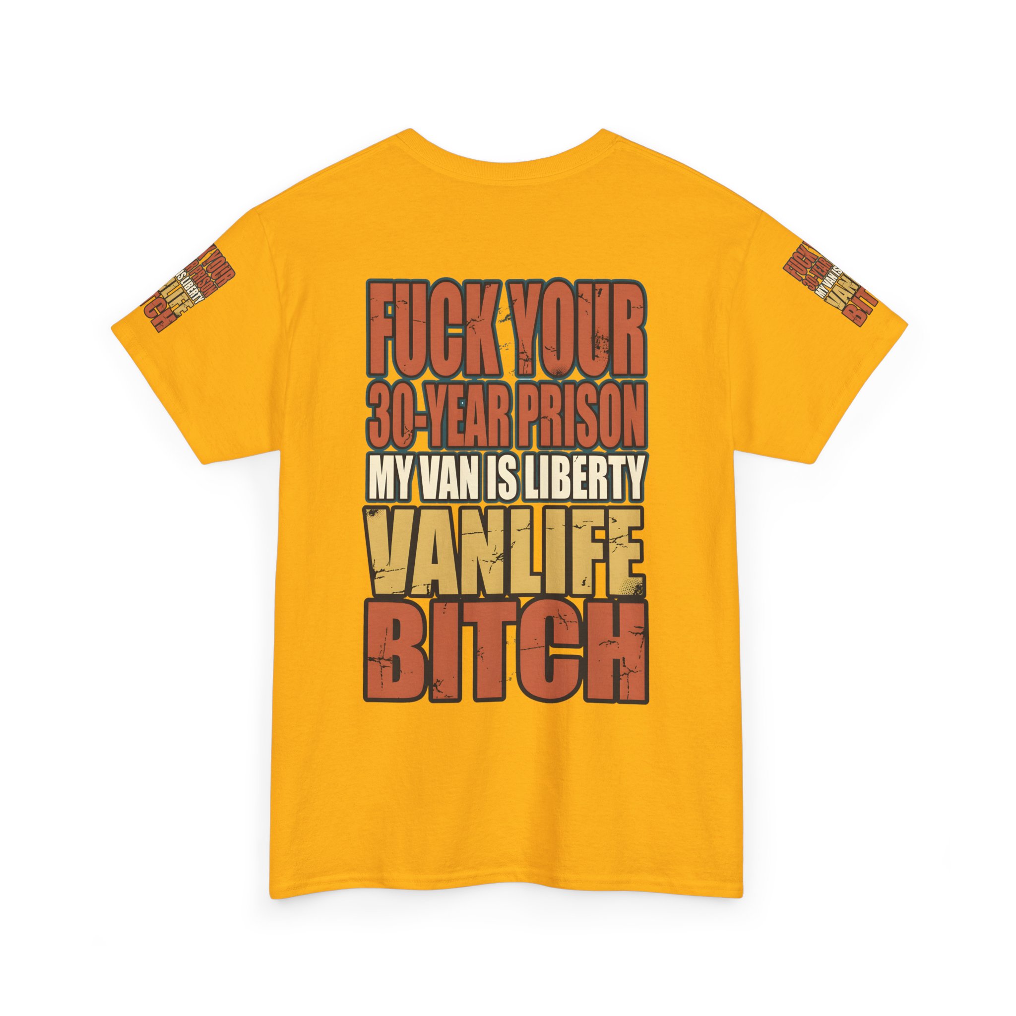 Unisex Heavy Cotton Tee — "Fuck Your 30 Year" Design F**K-Line