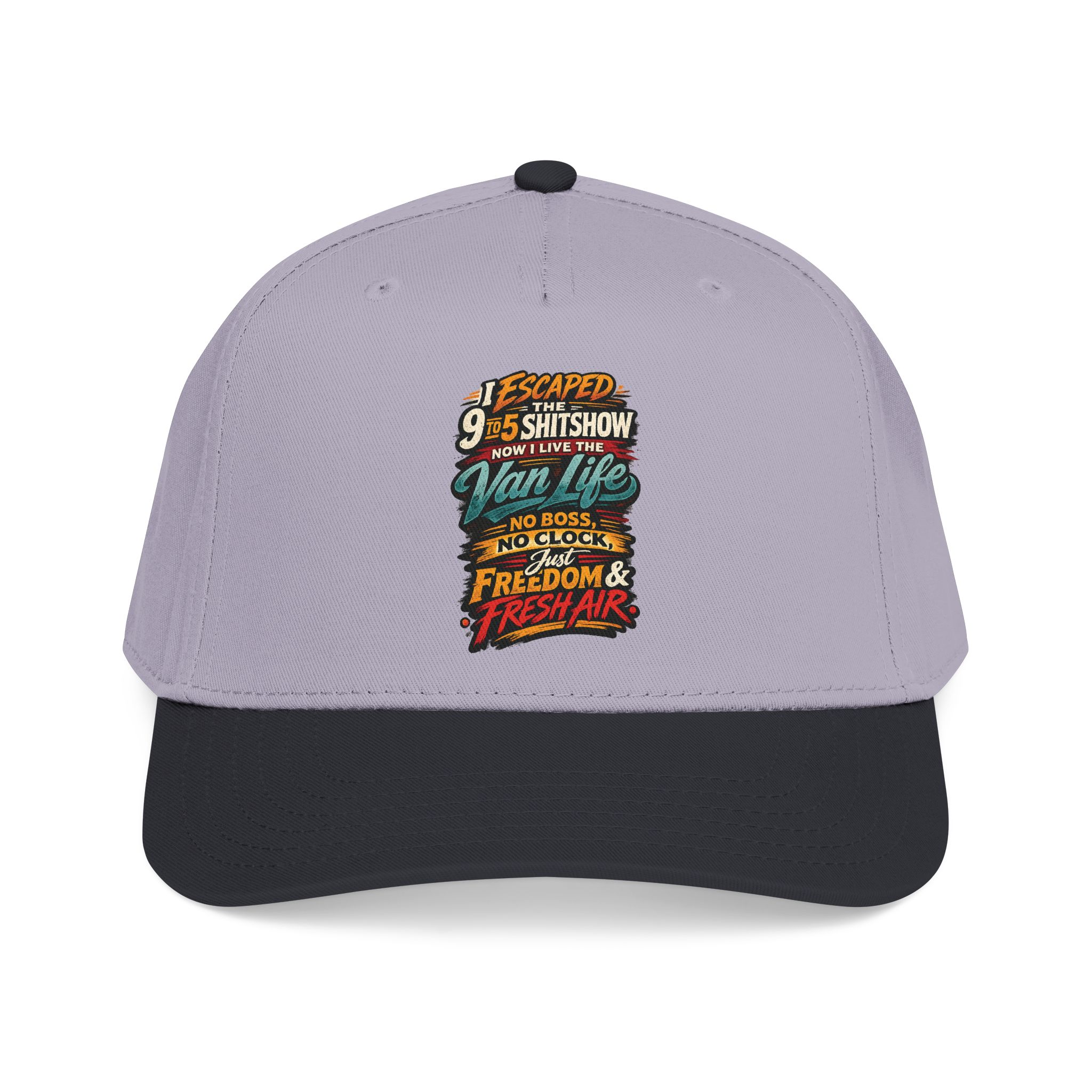 Baseball Cap - "I Escaped The 9 To 5" Design F**K-Line