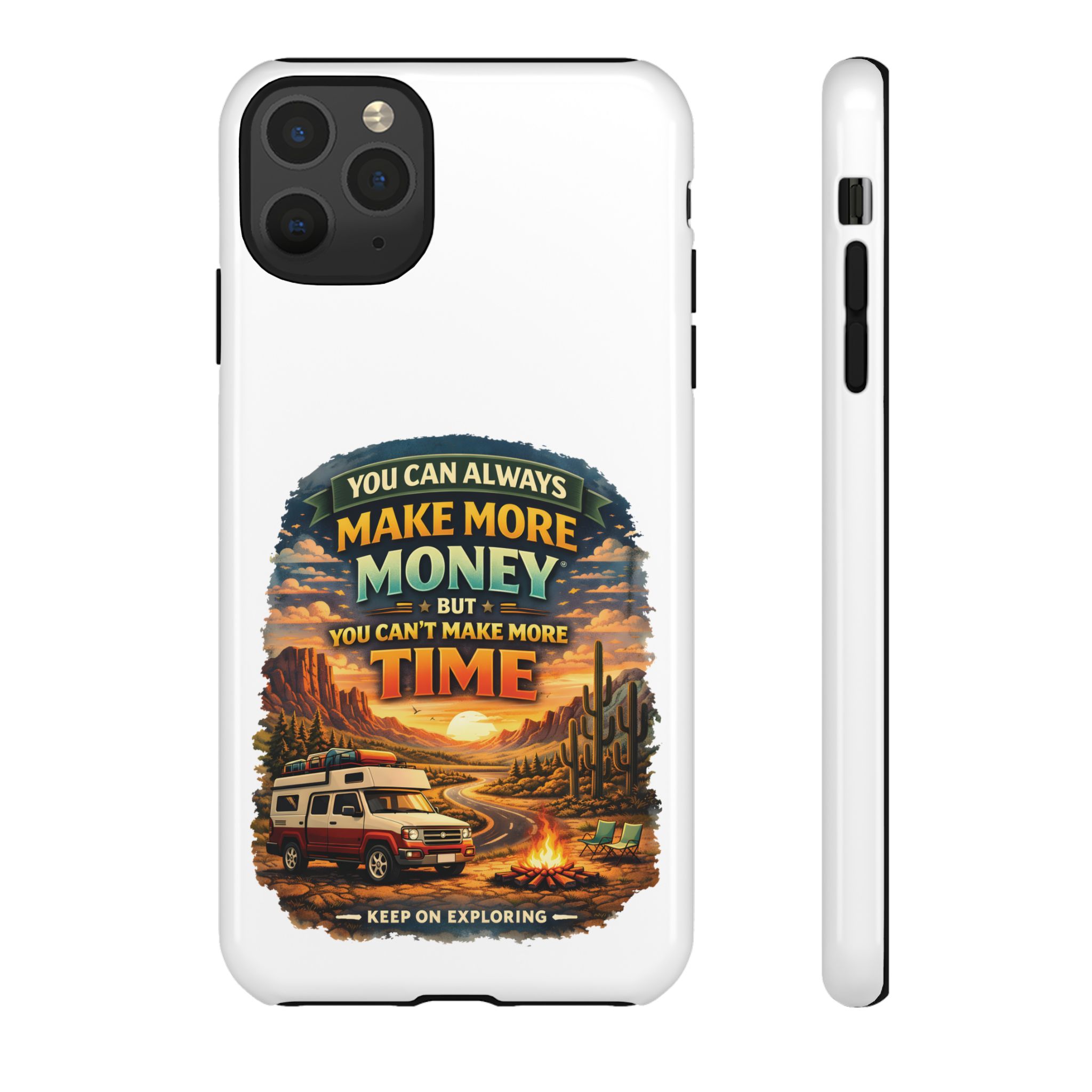 Phone Case — "You Can Always Make Money" (Design Scenic-Line)