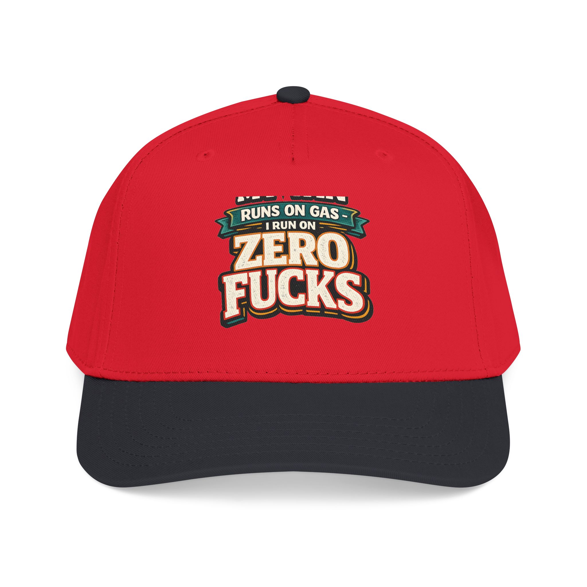 Baseball Cap - "My Van Runs On Gas" Design F**K-Line