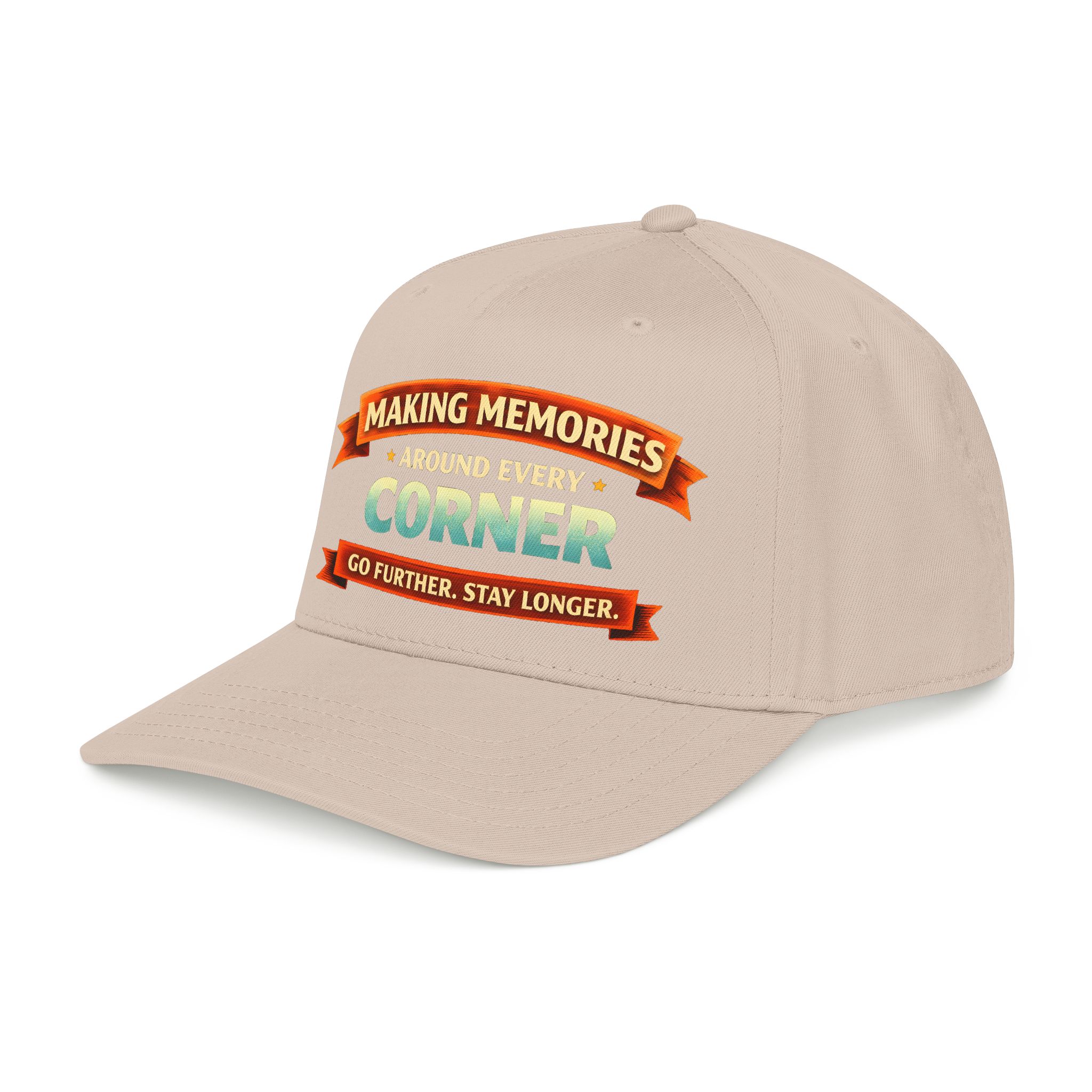 Baseball Cap - "Making Memories Around Every Corner" Design Scenic-Line