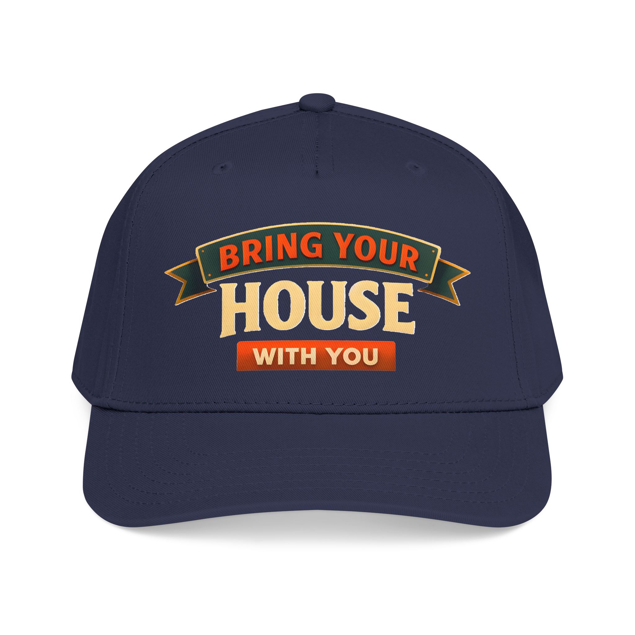 Baseball Cap - "Bring Your House With You" Design Scenic-Line