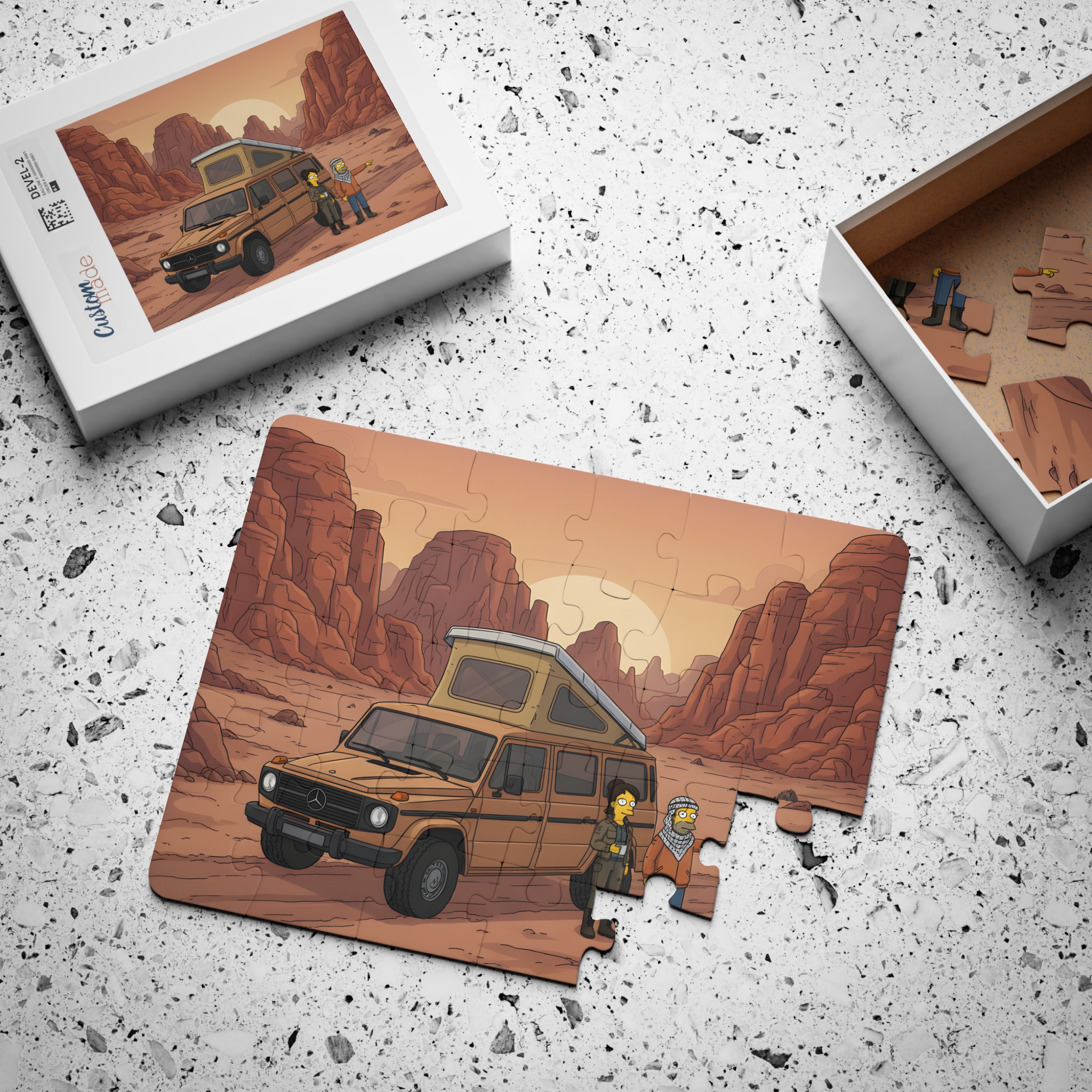 17824506526603615079_2048.jpeg Kids' 30‑Piece Camping Puzzle — Desert Van Adventure