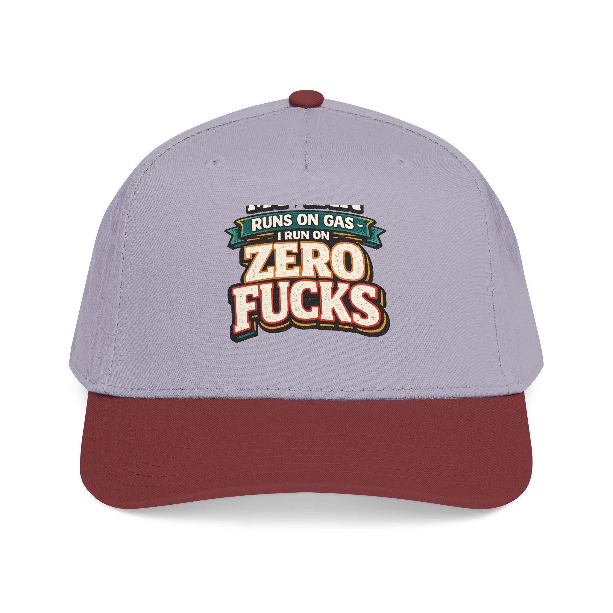 Baseball Cap - "My Van Runs On Gas" Design F**K-Line