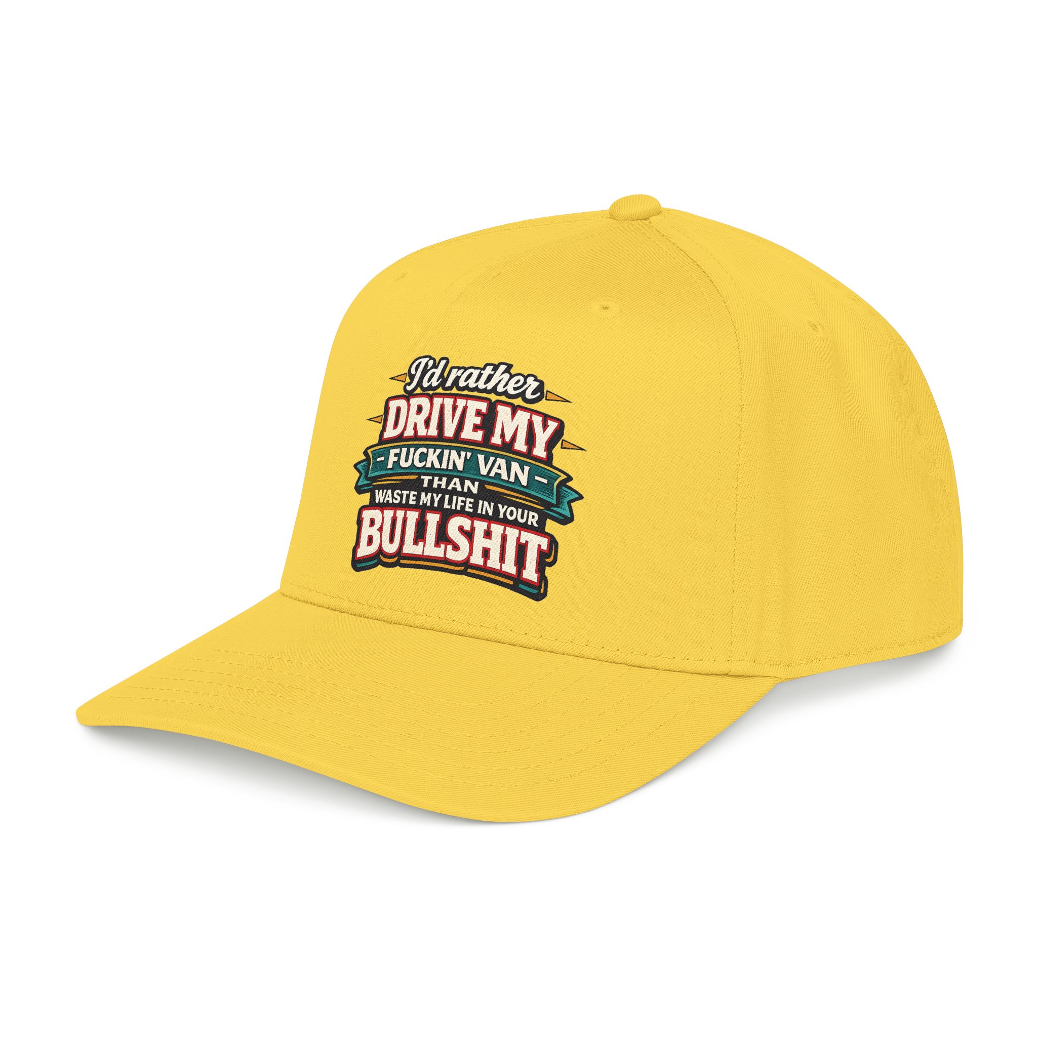 Baseball Cap - "I´d Rather Drive My Fucking Van" Design F**K-Line