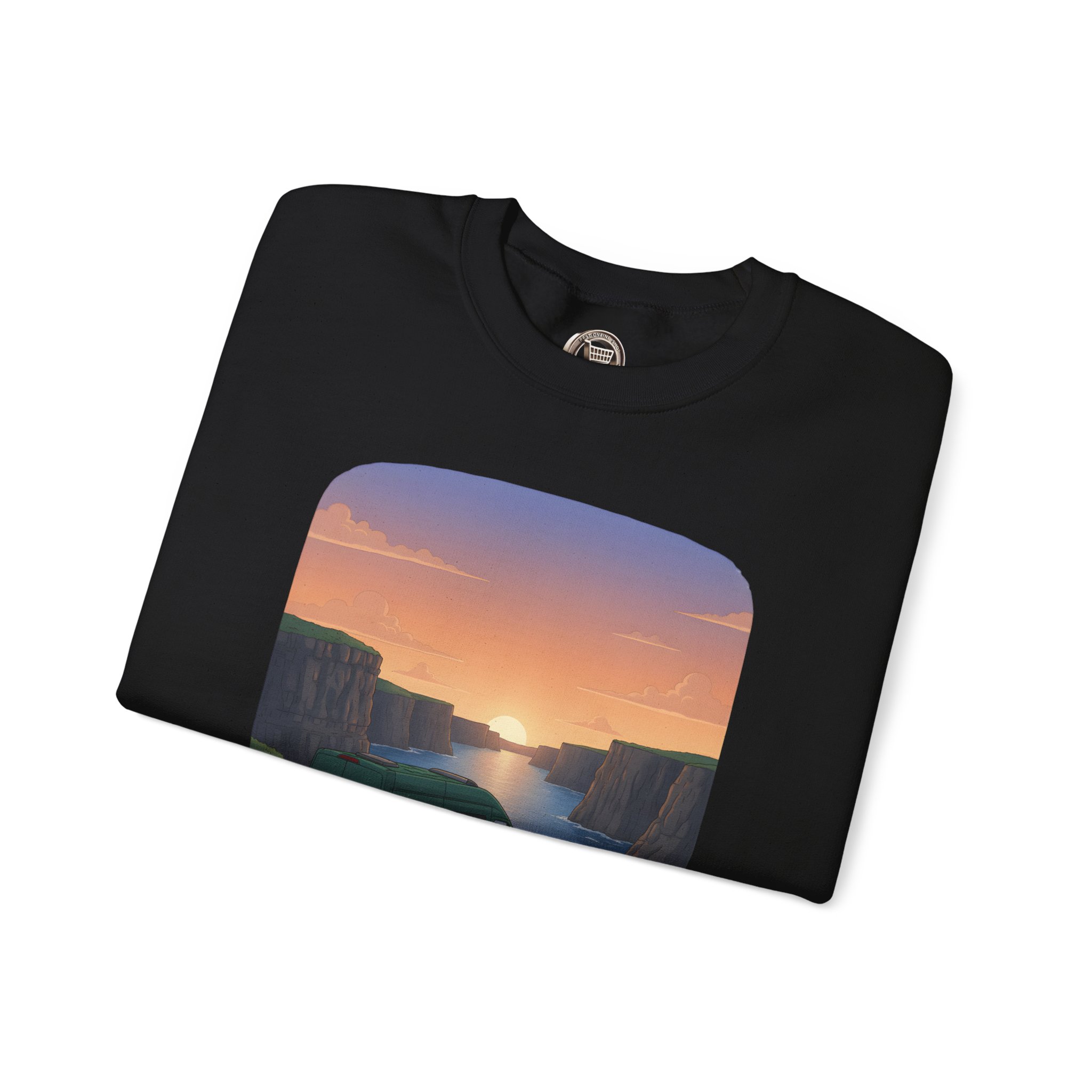 17878496743188244847_2048.jpeg Unisex Heavy Blend™ Crewneck Sweatshirt — "Ocean Views-Adventures Awaits" Design Sitcom-Line