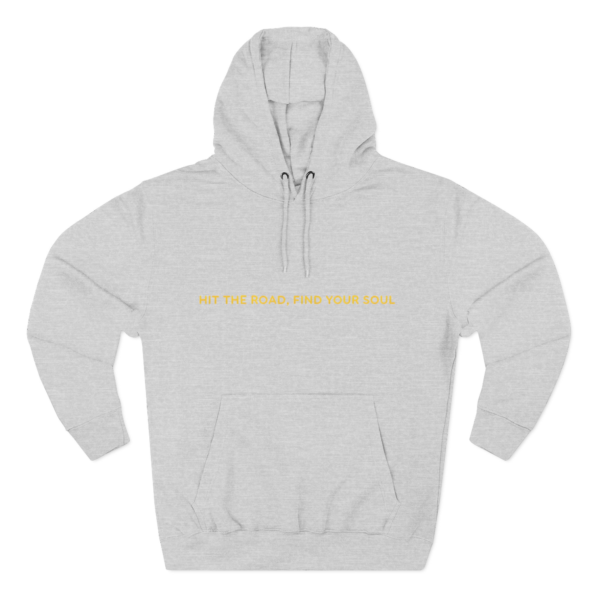 1789936408822523058_2048.jpeg Three-Panel Fleece Hoodie - "Hit The Road-Find Your Soul" Design Sitcom-Line