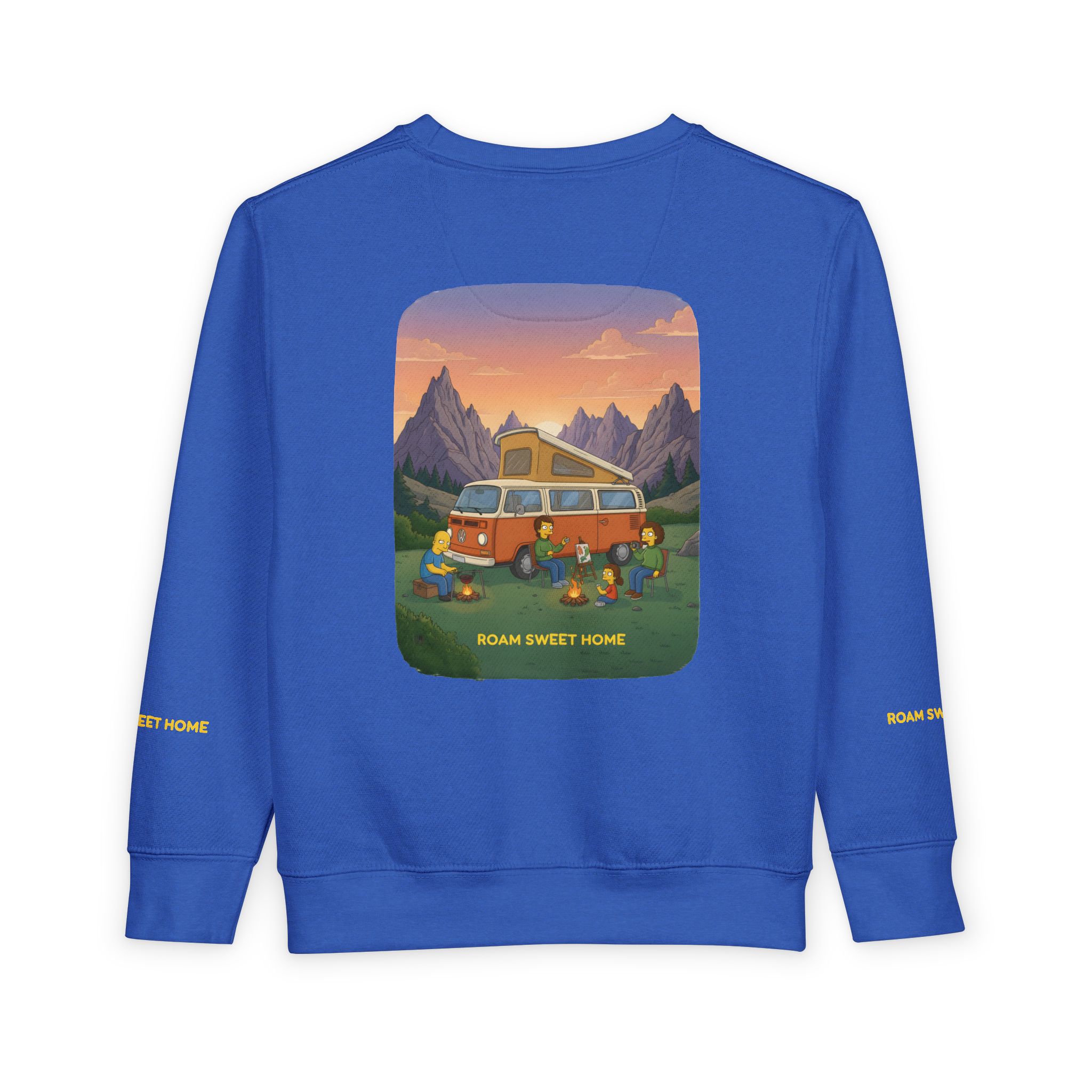 Toddler Sweatshirt - "Roam Sweet Home" (Design Sitcom-Line)