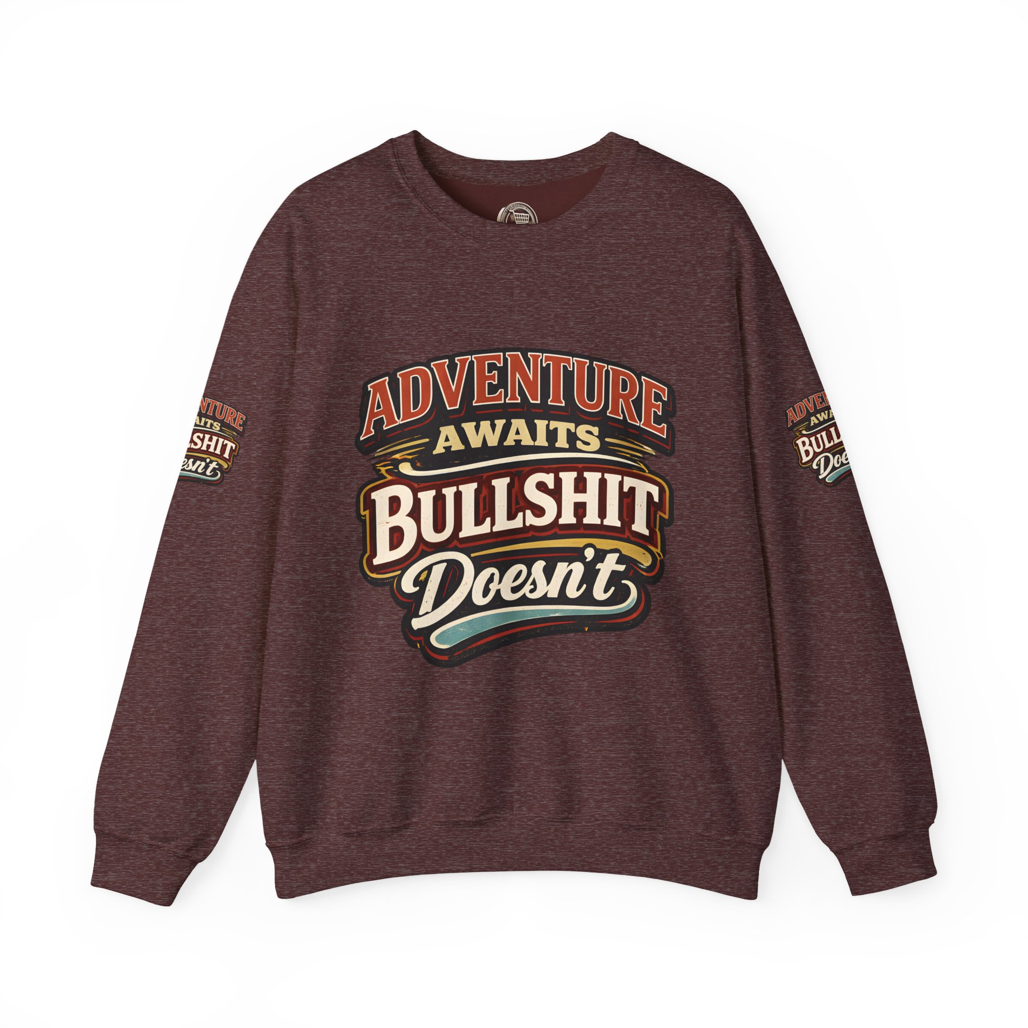 17968424859248407301_2048.jpeg Unisex Heavy Blend™ Crewneck Sweatshirt — "Adventure Awaits" Design F**K-Line