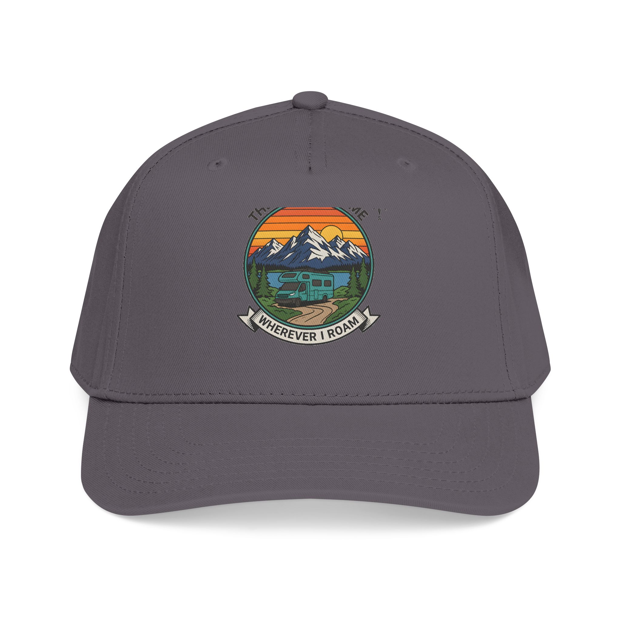 Baseball Cap — "The Road Is Home, Wherever I Roam"