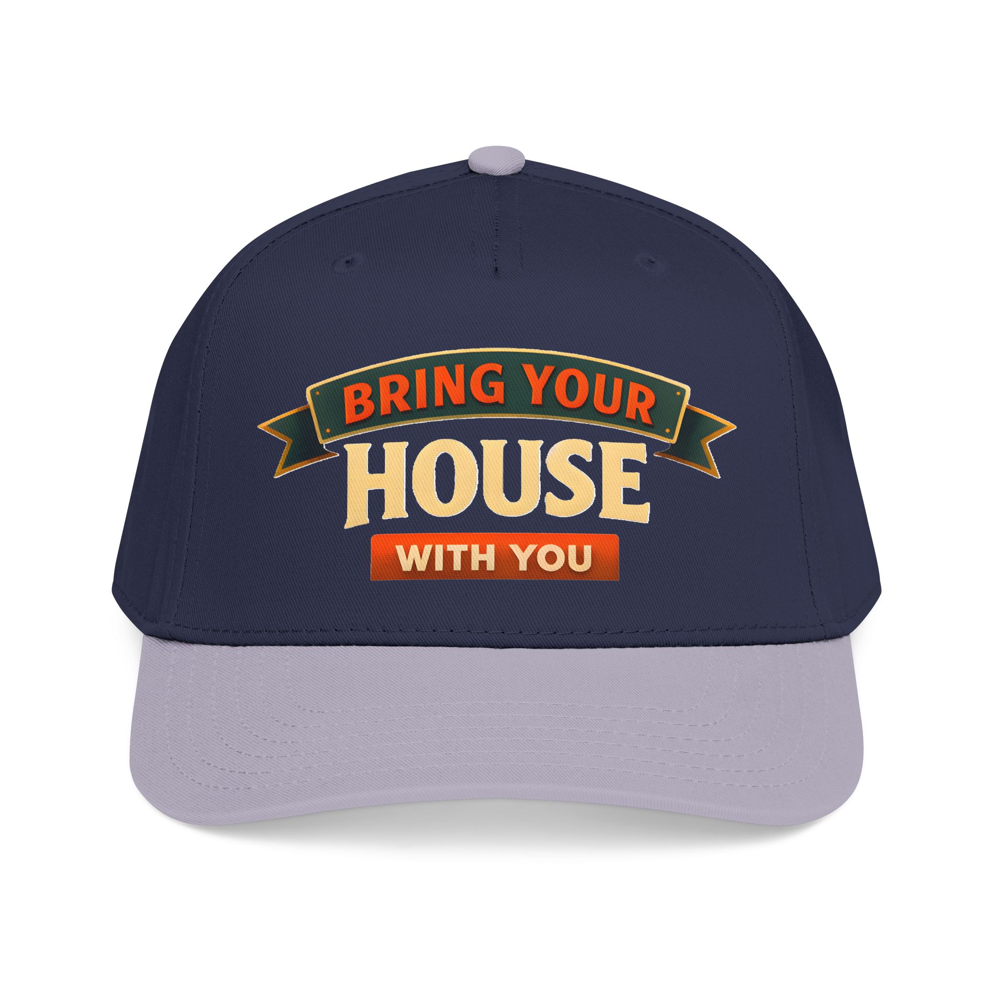 Baseball Cap - "Bring Your House With You" Design Scenic-Line