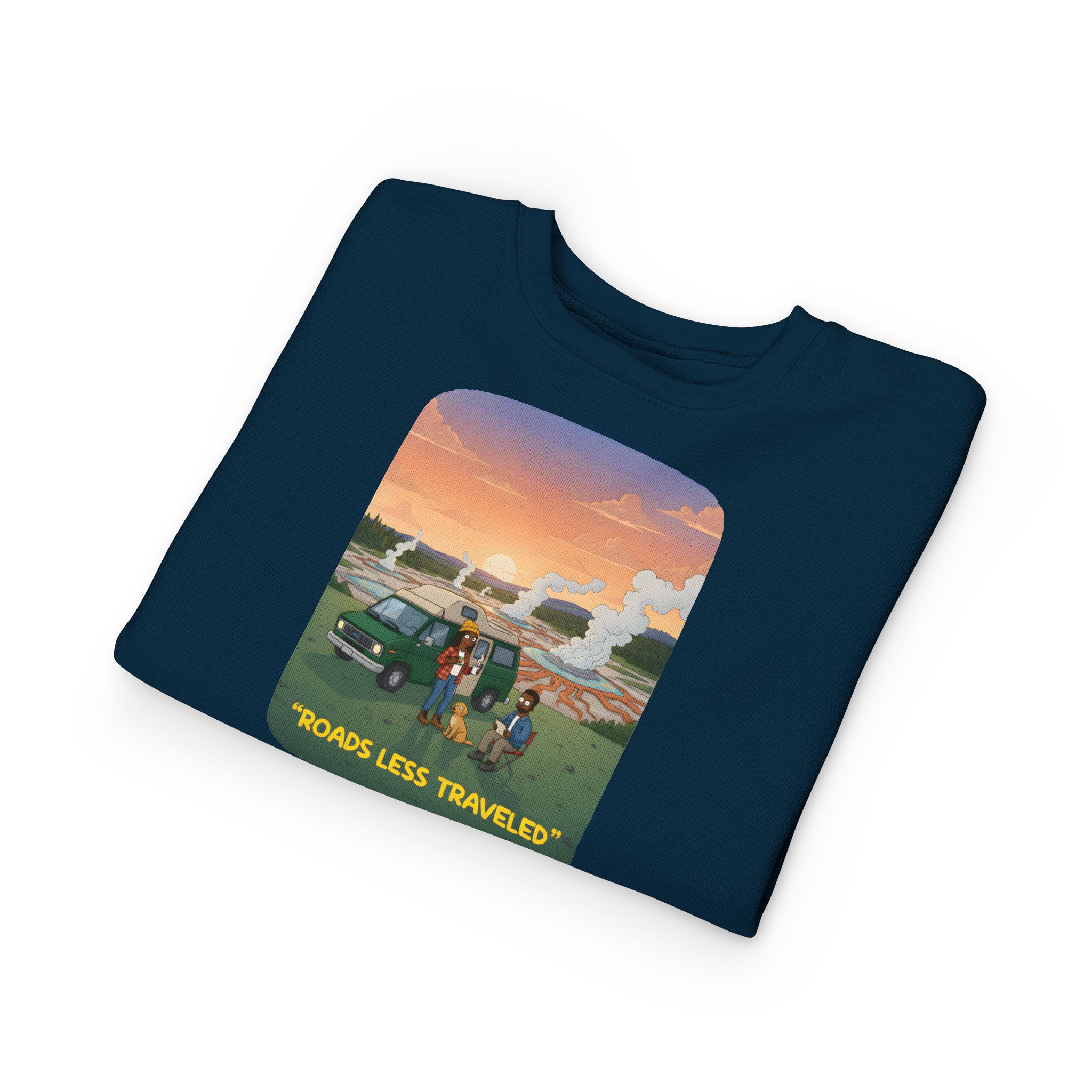 Toddler Sweatshirt - "Roads Less Traveled" (Design Sitcom-Line)