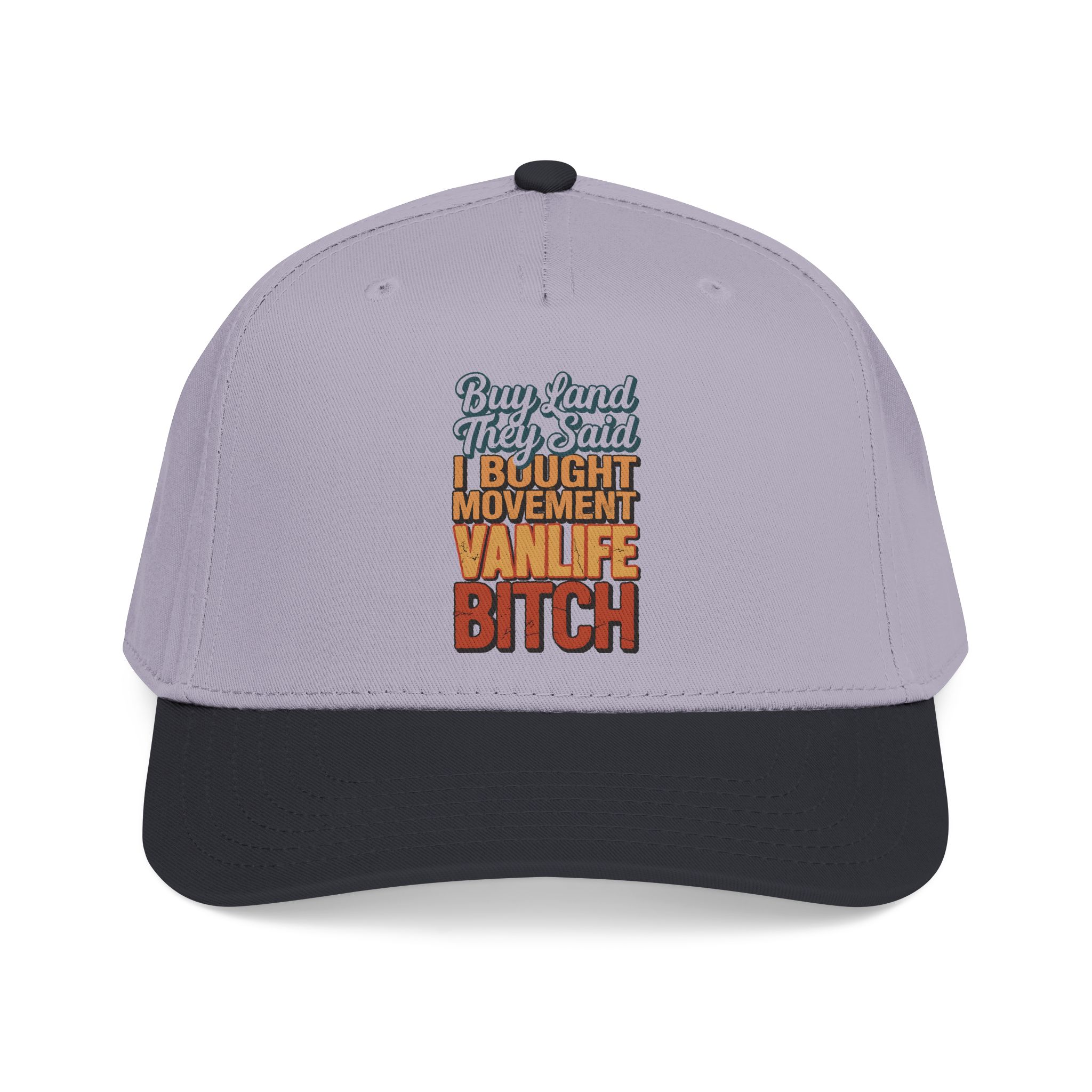 Baseball Cap - "Buy Land They Said" Design F**K-Line