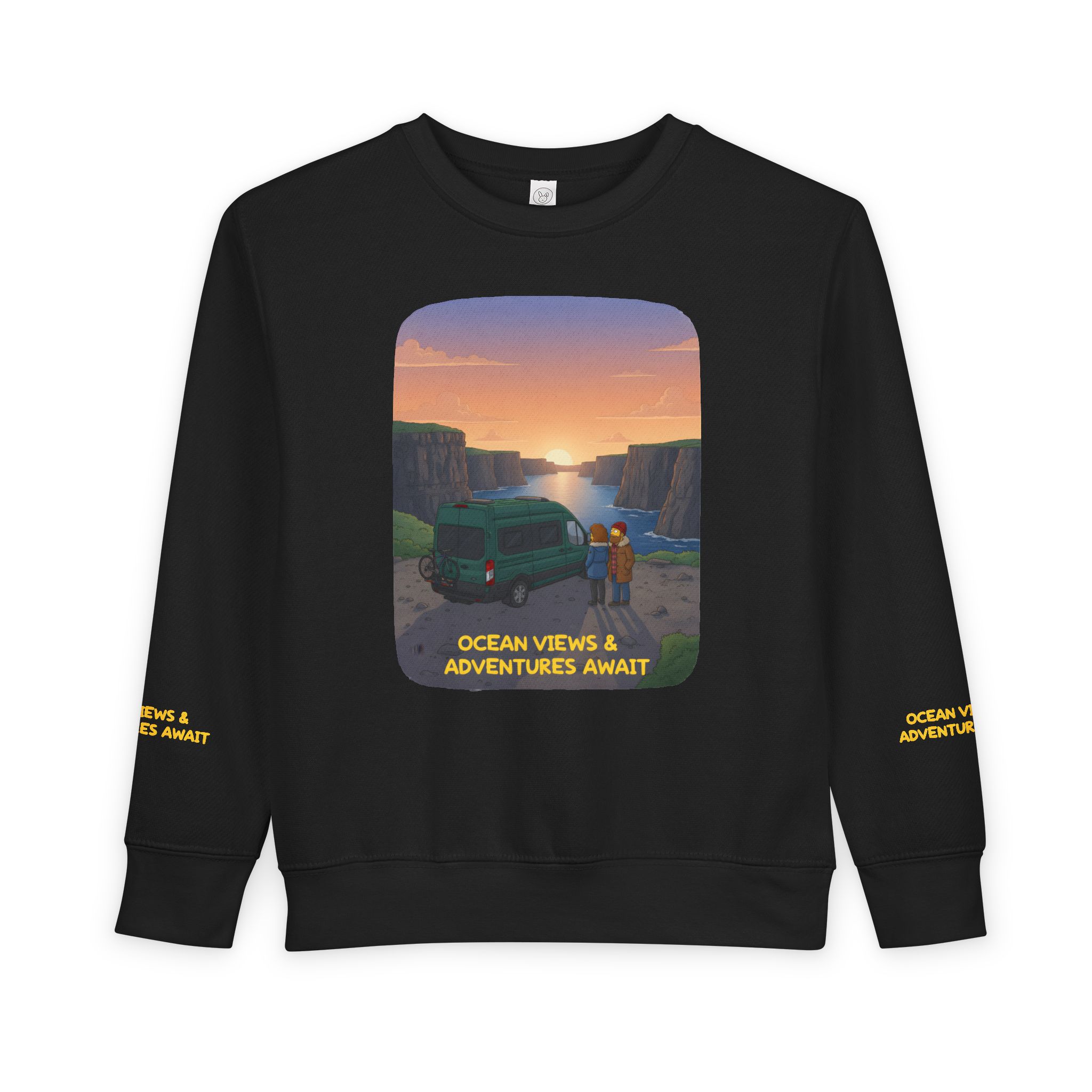 18087880663380395791_2048-1.jpeg Toddler Sweatshirt - "Ocean Views-Adventures Awaits" (Design Sitcom-Line)