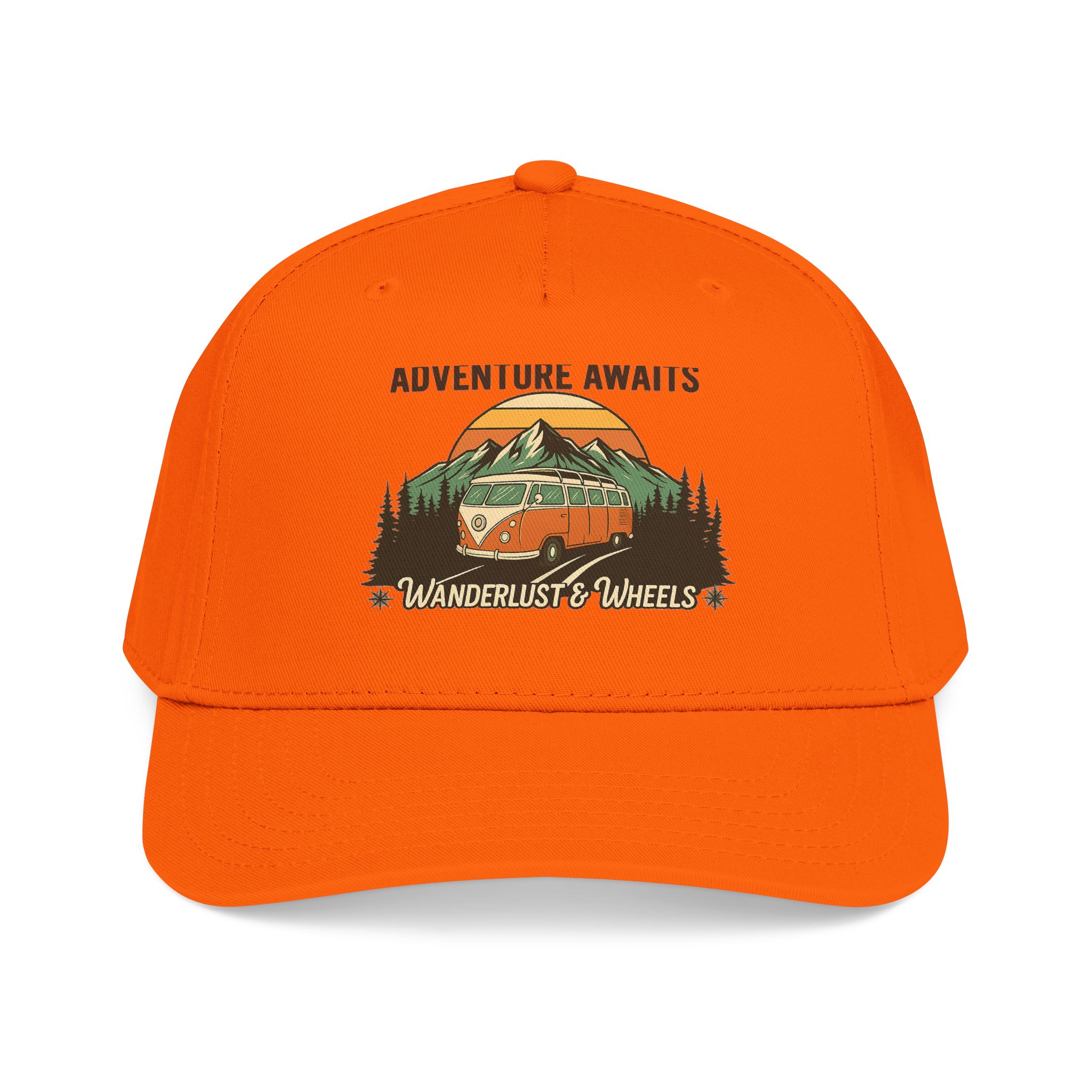 Baseball Cap - "Home Is Where You Adventure Awaits" Mid Profile Baseball Cap