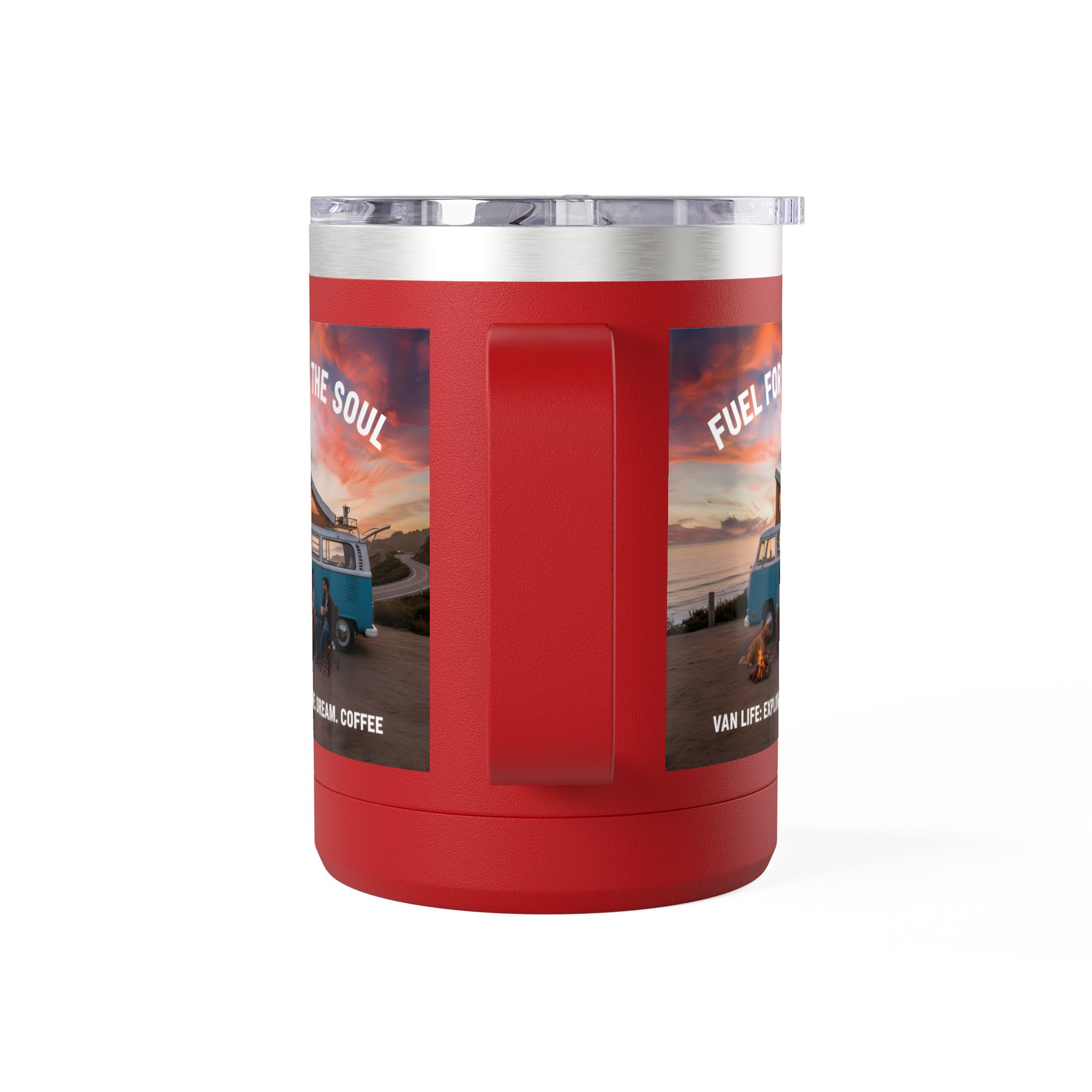 Coffee Mug Tumbler, 15oz — "Fuel for the Soul"