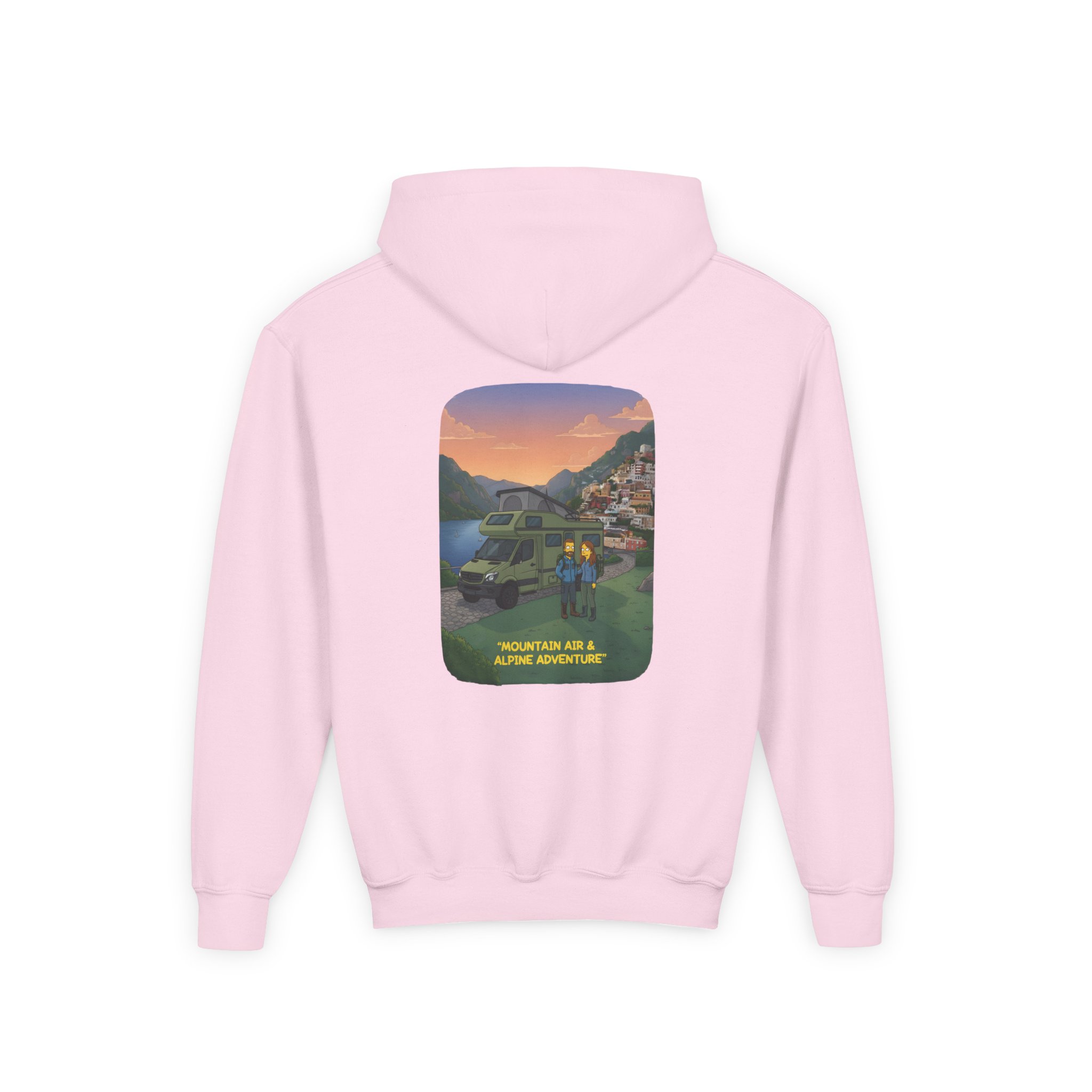 18134194887891661318_2048.jpeg Youth Hoodie(Gildan) – "Mountain Air And Alpine Adventure" (Design Sitcom-Line)