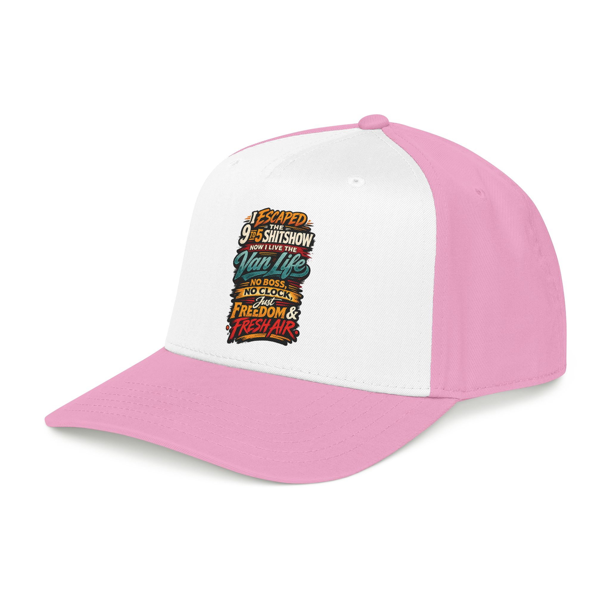 Baseball Cap - "I Escaped The 9 To 5" Design F**K-Line