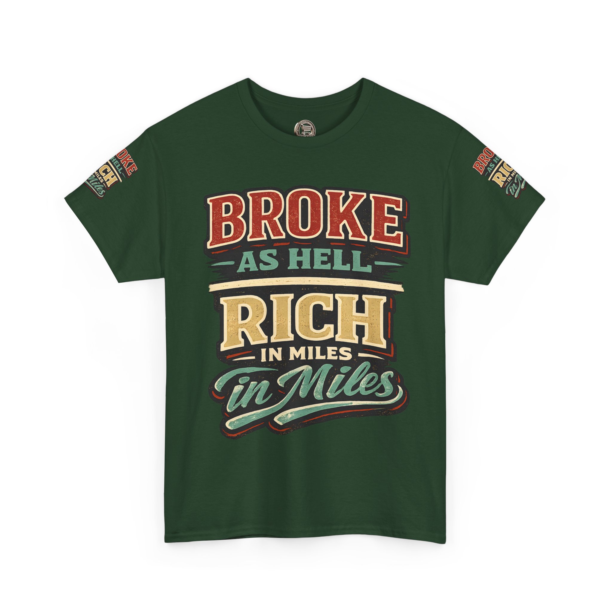 18189050868437712565_2048.jpeg Unisex Heavy Cotton Tee — "Broke As Hell" Design F**K-Line
