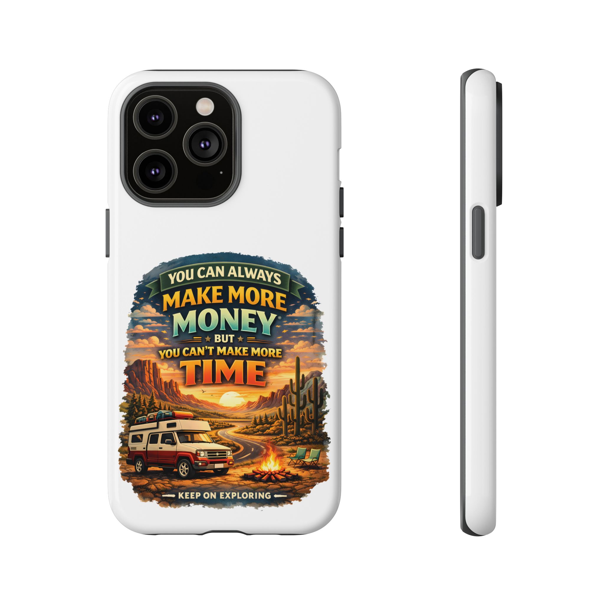 Phone Case — "You Can Always Make Money" (Design Scenic-Line)