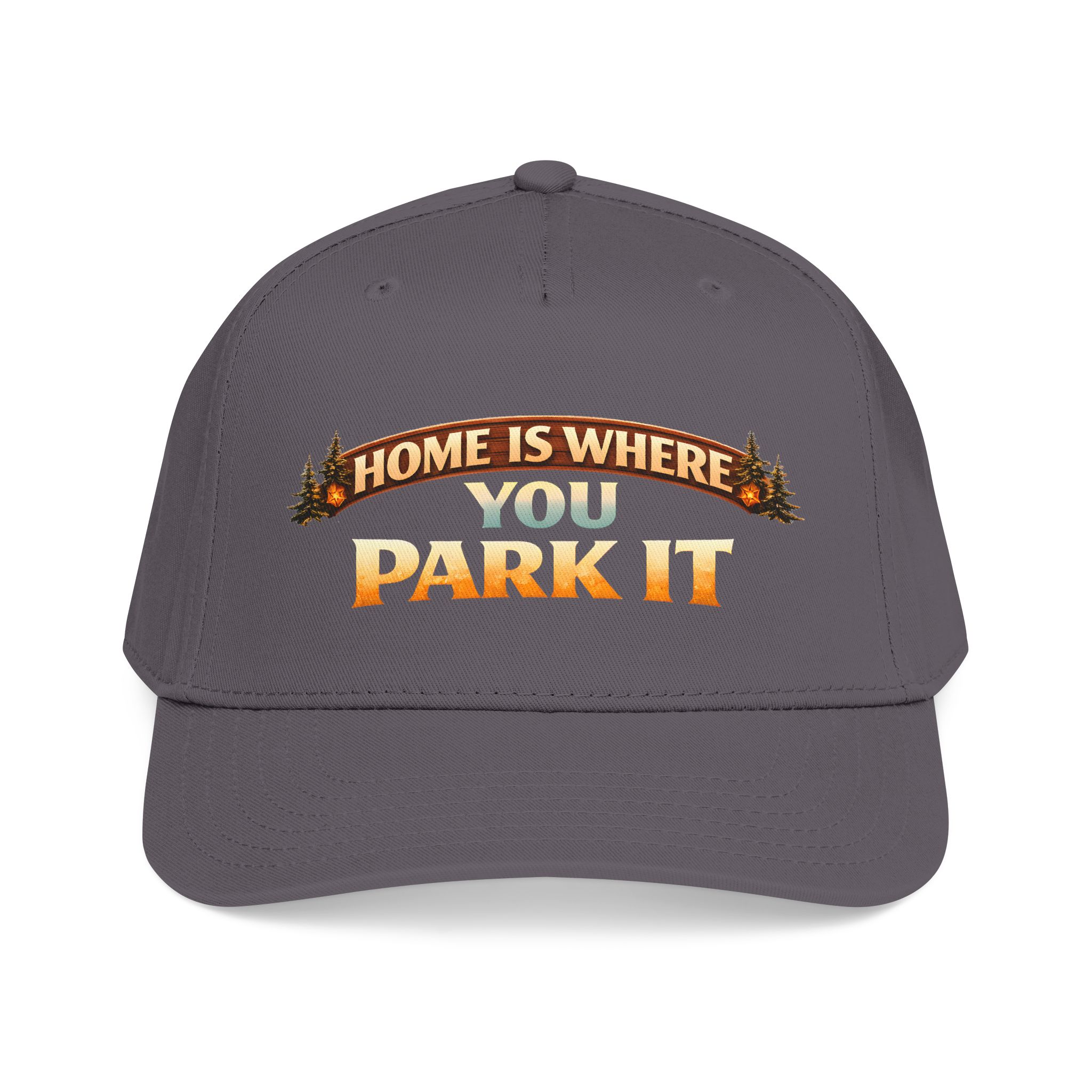 Baseball Cap - "Home Is Where You Park It" Design Scenic-Line