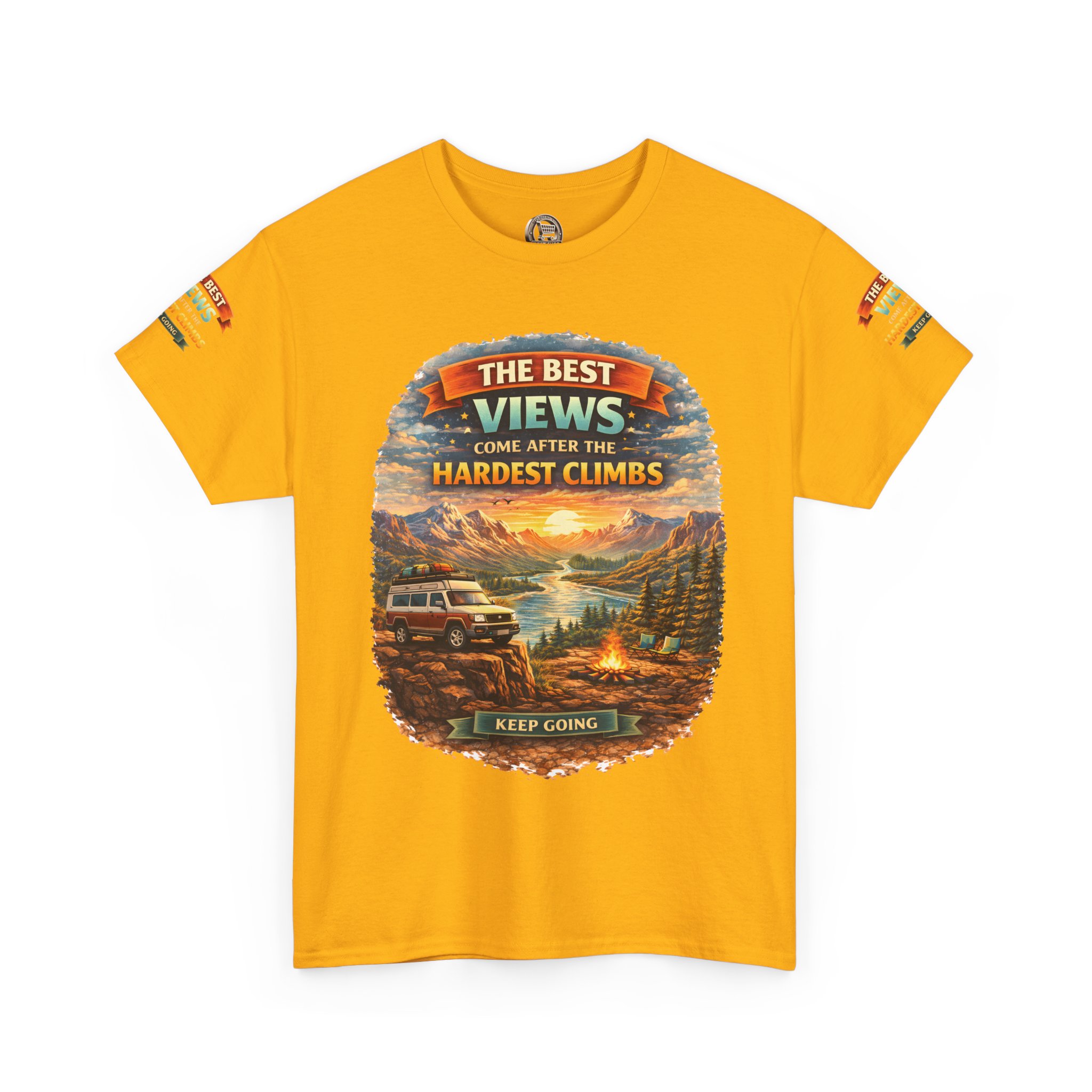 1821183484707181423_2048.jpeg Unisex Heavy Cotton Tee — "The Best Views" Design Scenic-Line