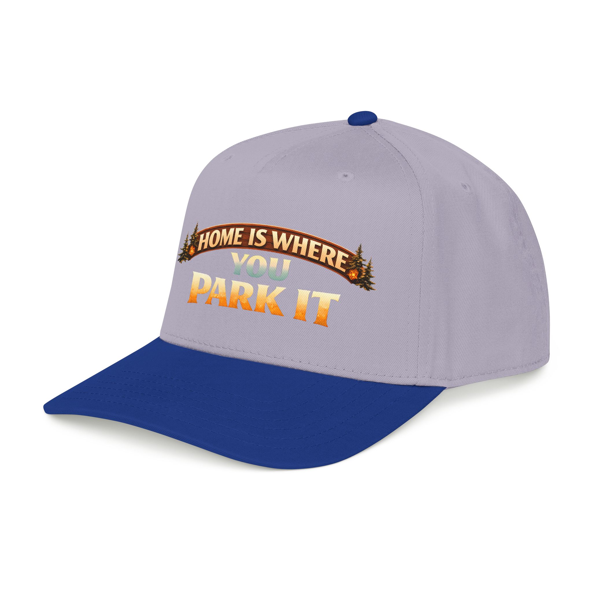 Baseball Cap - "Home Is Where You Park It" Design Scenic-Line