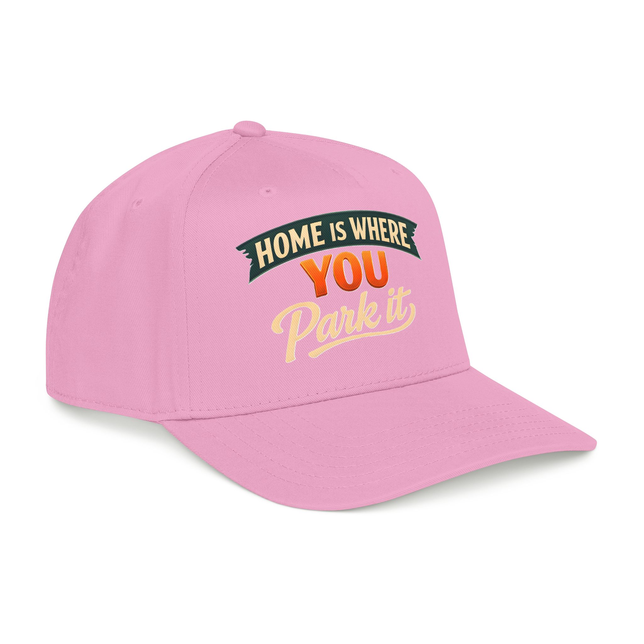 Baseball Cap - "Home Is where You Park It" Design Scenic-Line