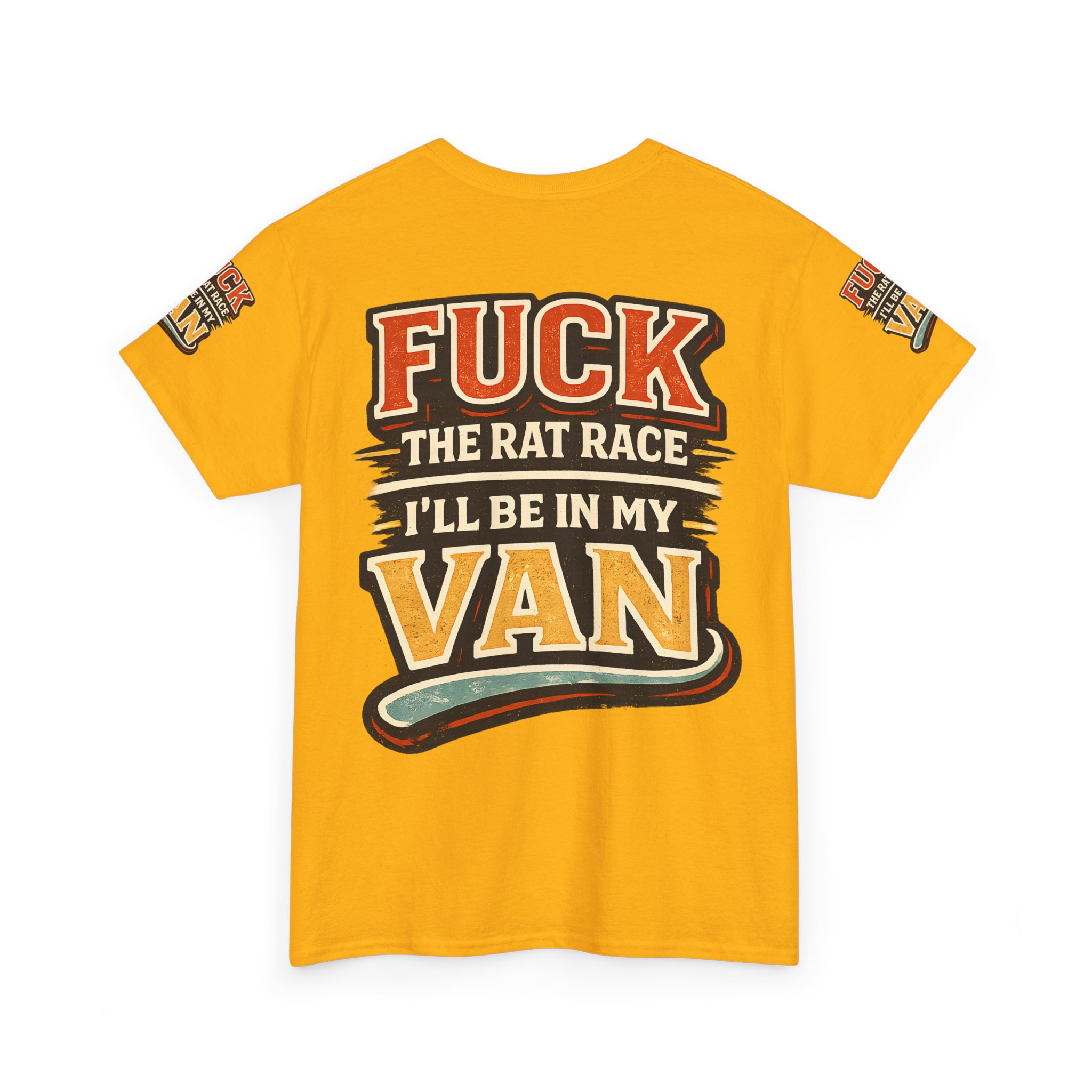 1823092224320211991_2048.jpeg Unisex Heavy Cotton Tee — "Fuck The Rat Race" Design F**K-Line