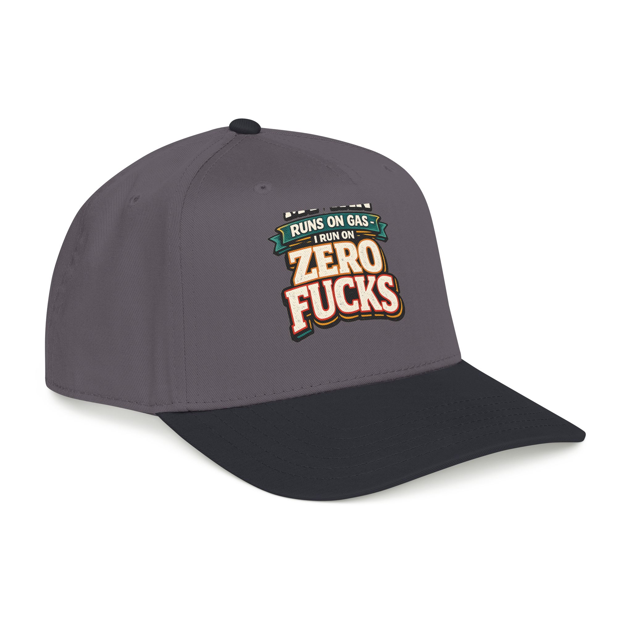 Baseball Cap - "My Van Runs On Gas" Design F**K-Line