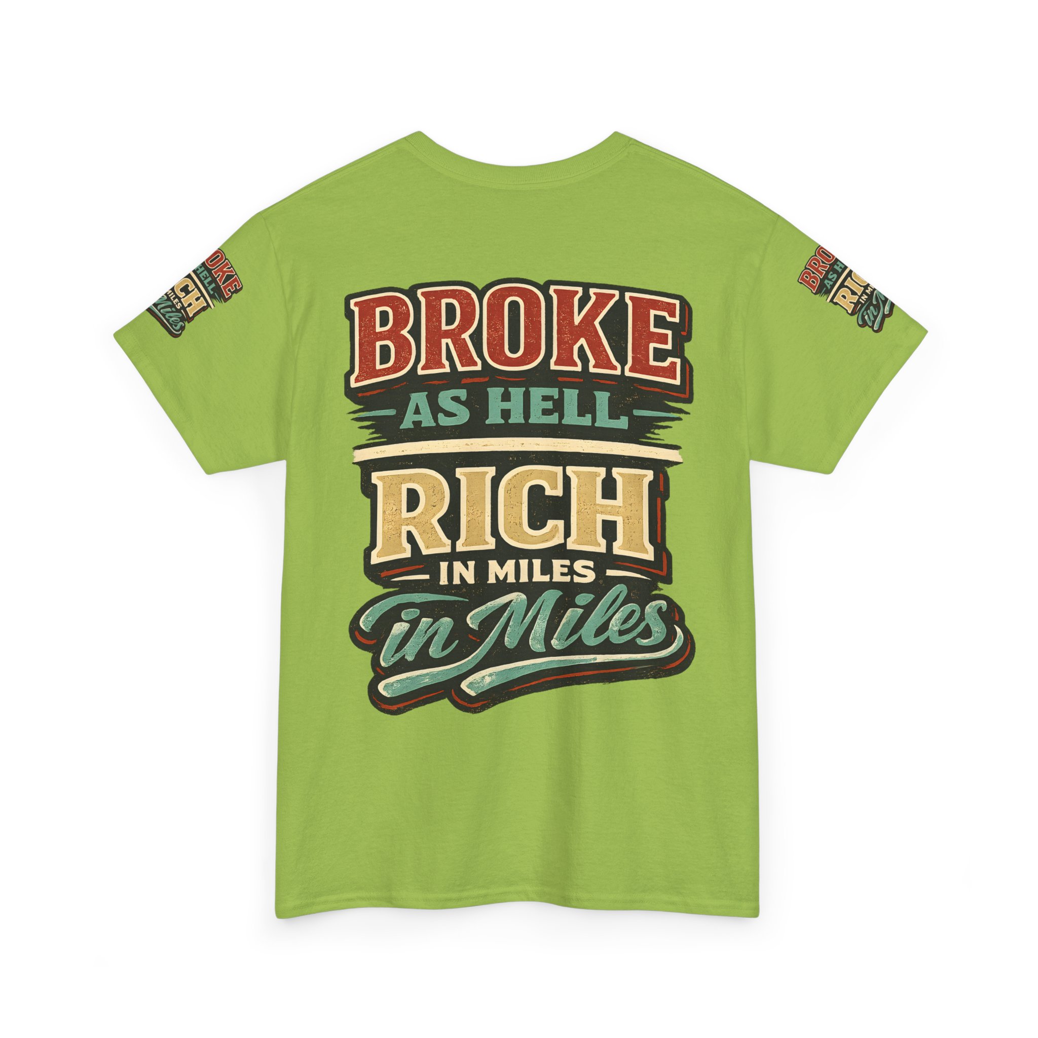 18231360652110388065_2048.jpeg Unisex Heavy Cotton Tee — "Broke As Hell" Design F**K-Line