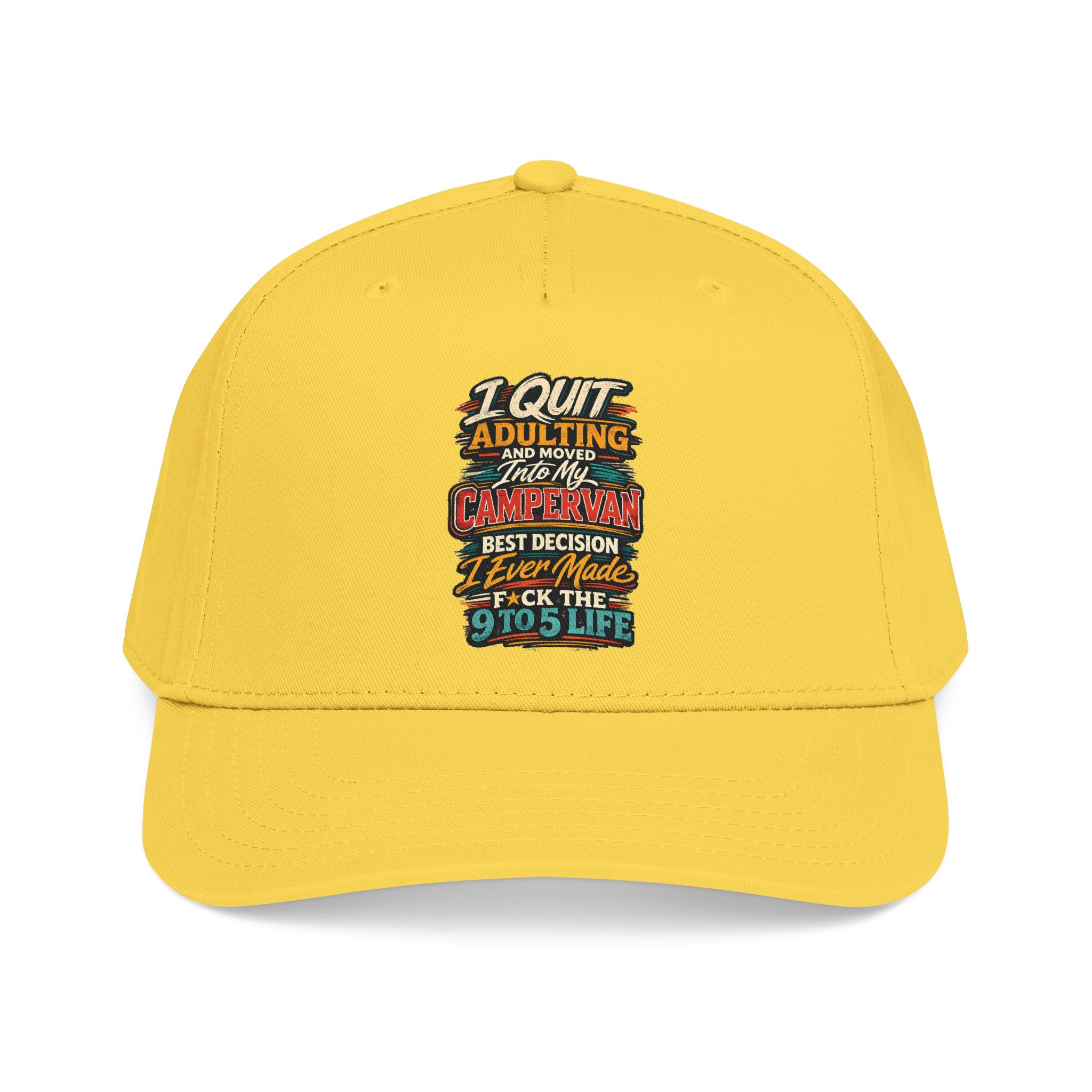 18238286618070624749_2048-3.jpeg Baseball Cap - "I Quit Adulting" Design F**K-Line