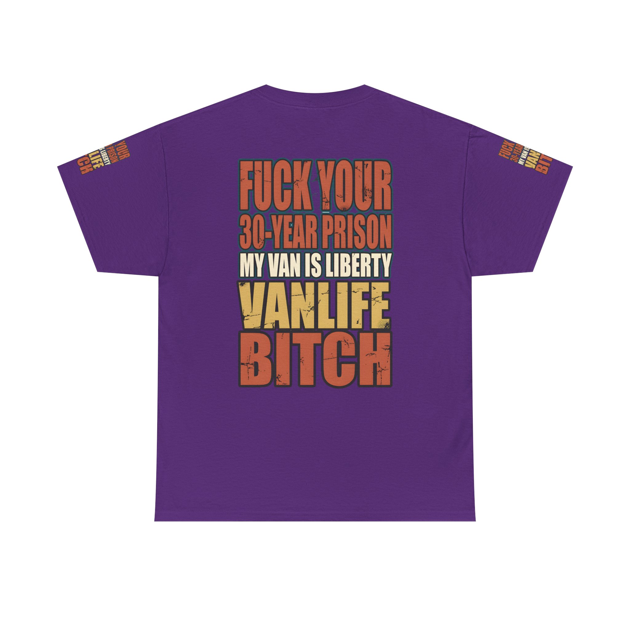 Unisex Heavy Cotton Tee — "Fuck Your 30 Year" Design F**K-Line