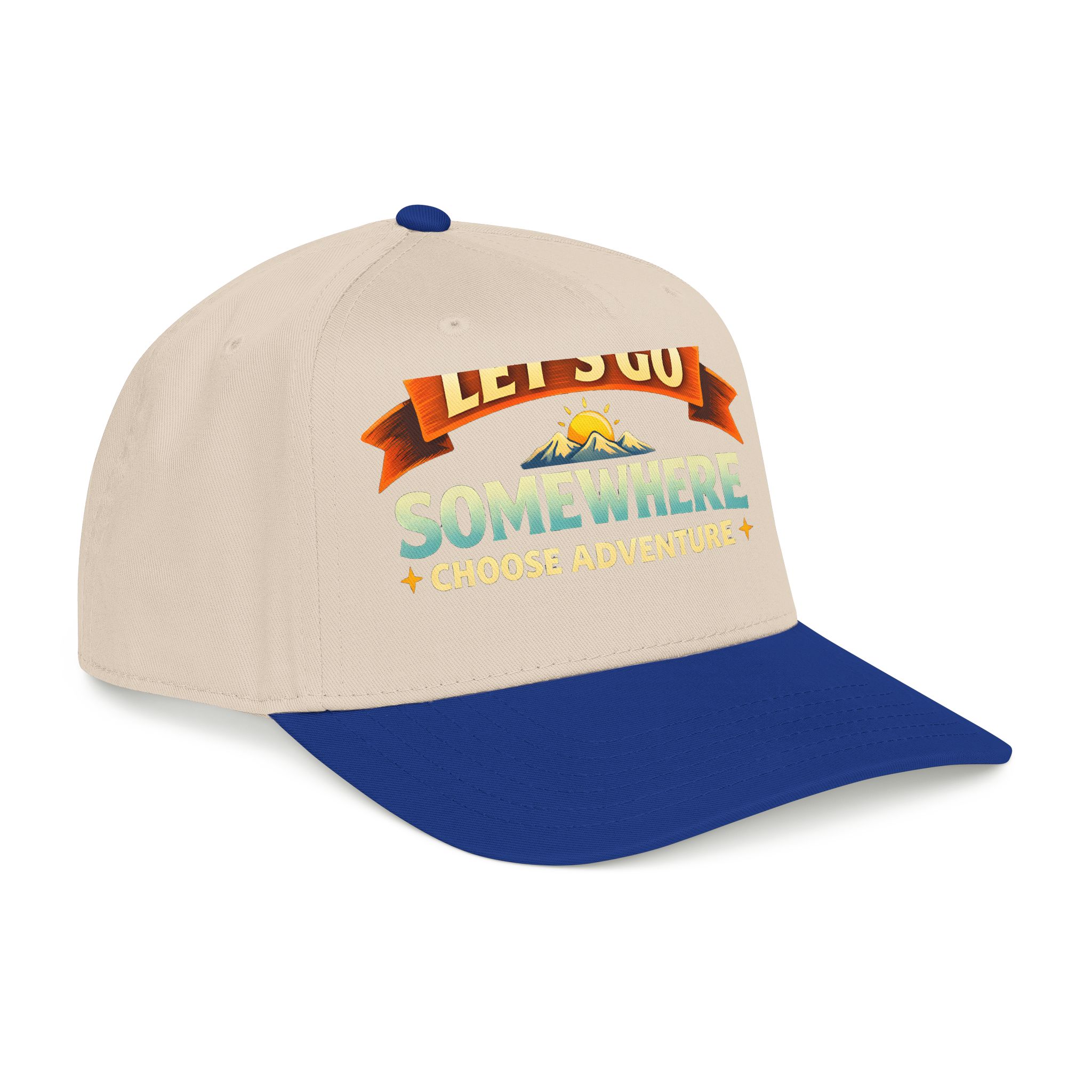 18304242737241718038_2048.jpeg Baseball Cap - "Lets Go Somewhere" Design Scenic-Line