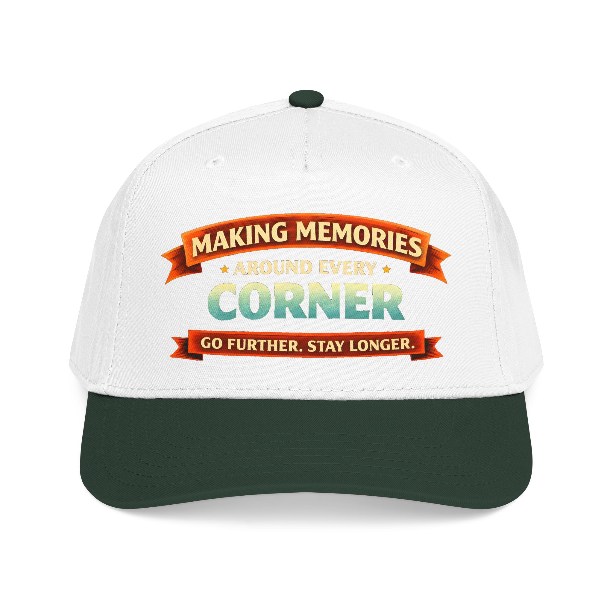 Baseball Cap - "Making Memories Around Every Corner" Design Scenic-Line