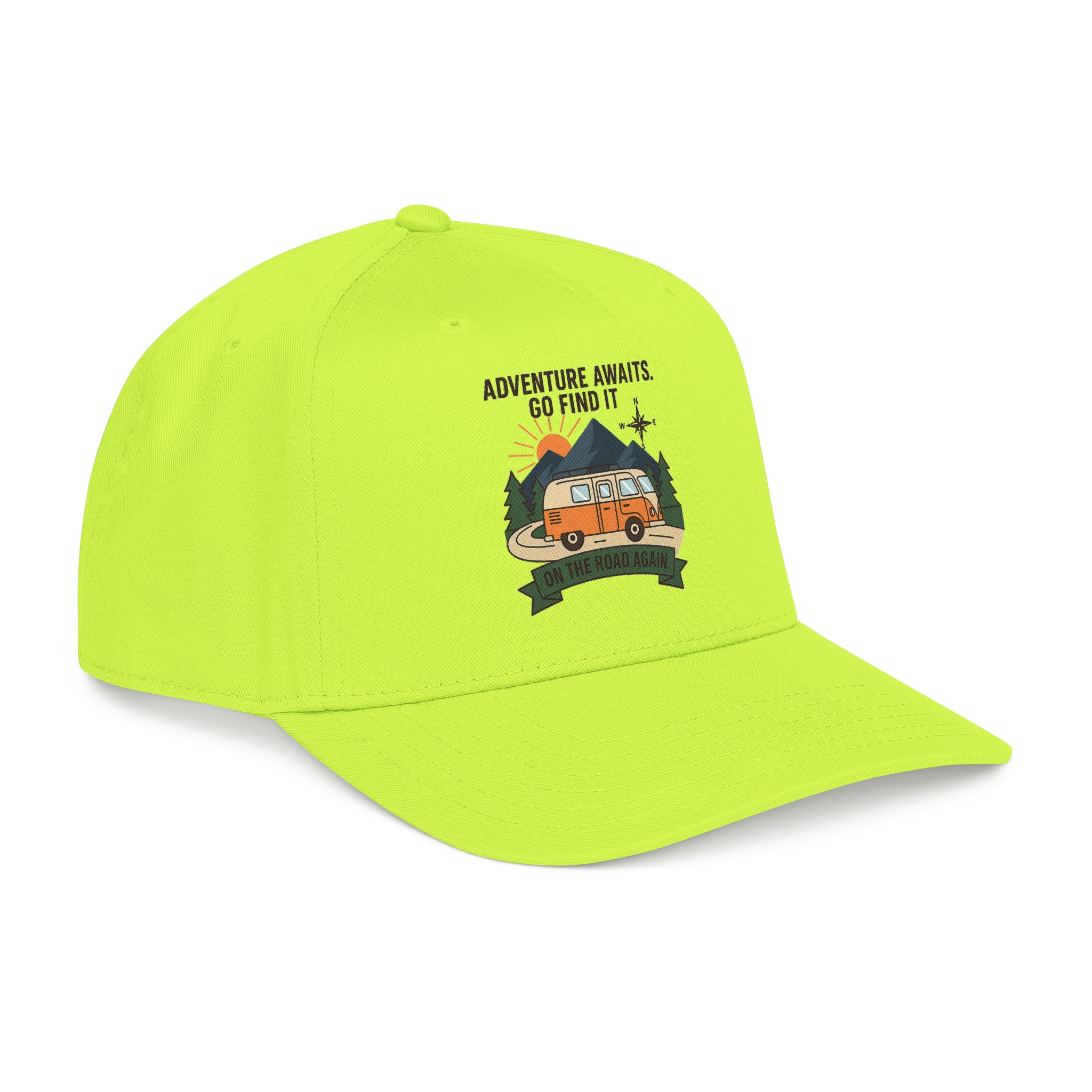 Baseball Cap - "Adventure Awaits" Outdoor Travel Hat