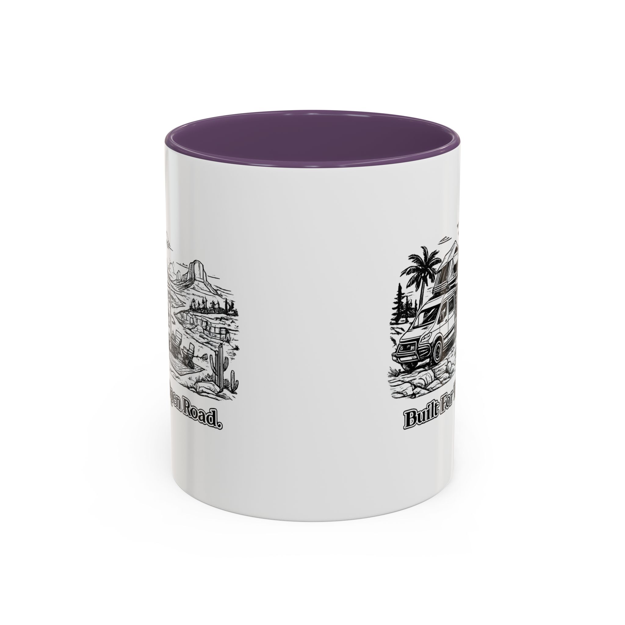 18367951345045576016_2048.jpeg Accent Coffee Mug (11, 15oz) — "Built For The Open Road" Design Minimal-Line