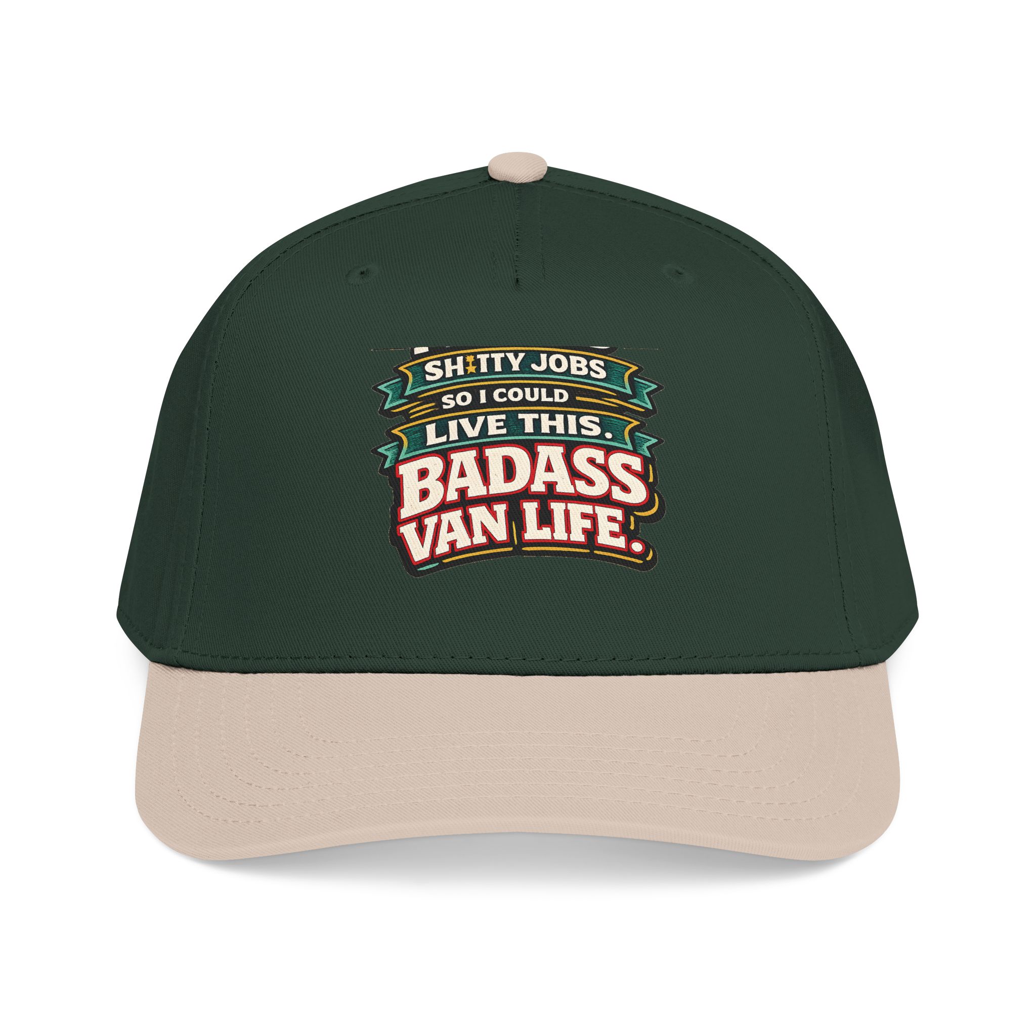Baseball Cap - "I Worked Shitty Jobs" Design F**K-Line