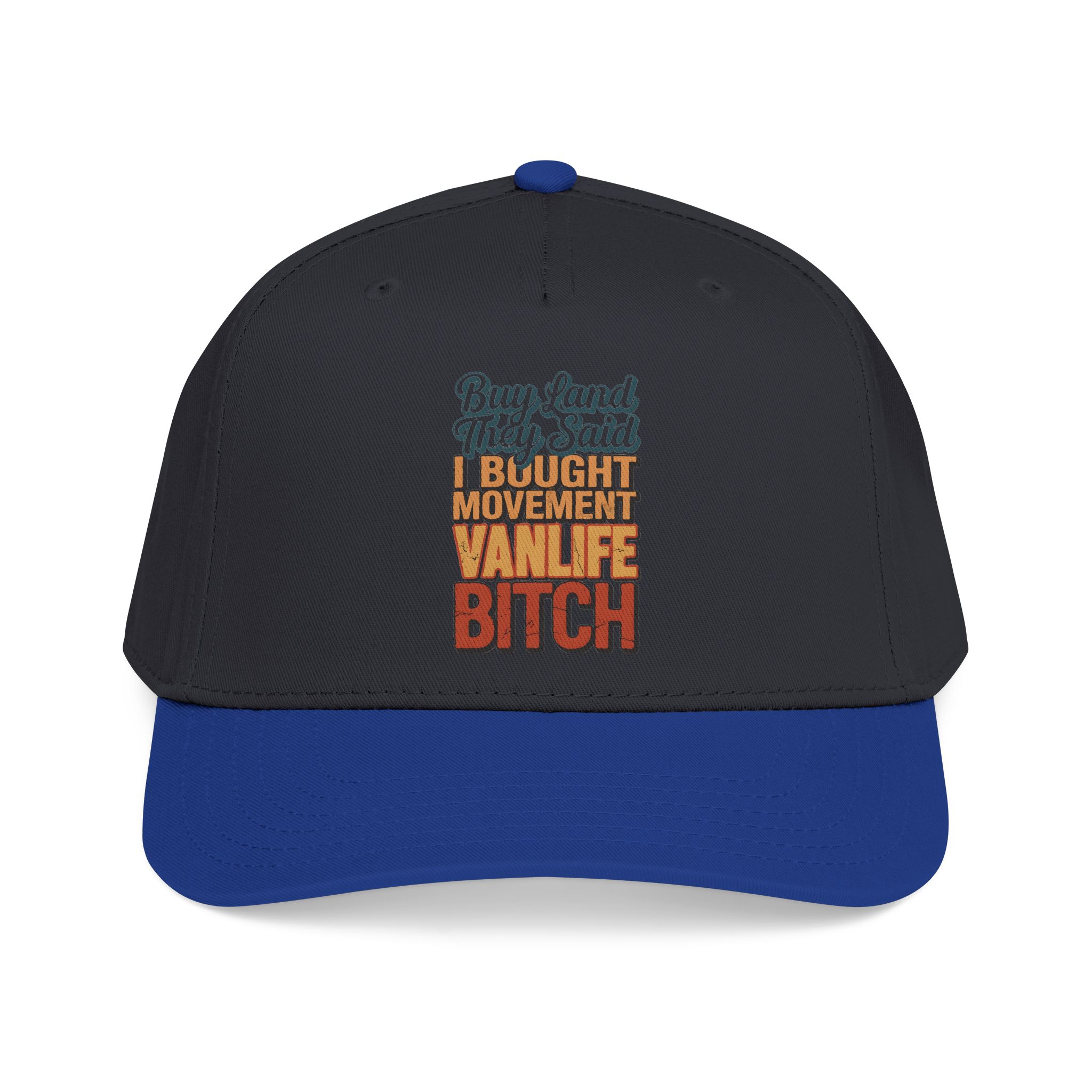 Baseball Cap - "Buy Land They Said" Design F**K-Line