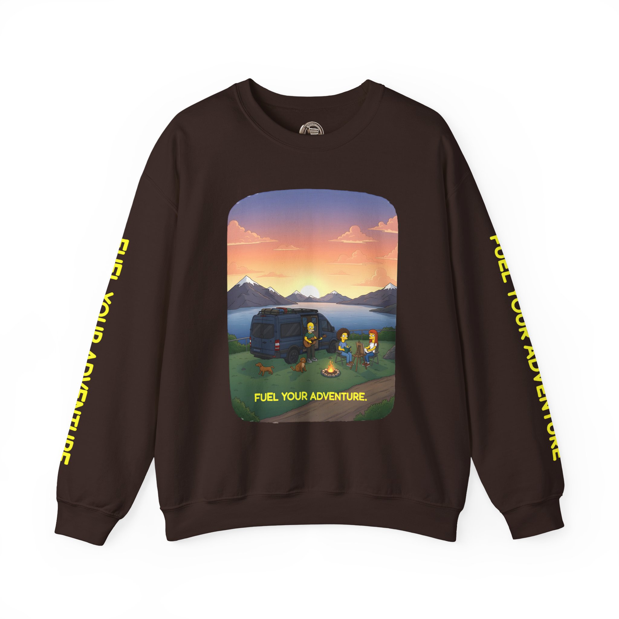 18391974313054383174_2048.jpeg Unisex Heavy Blend™ Crewneck Sweatshirt — "Fuel Your Adventure" Design Sitcom-Line