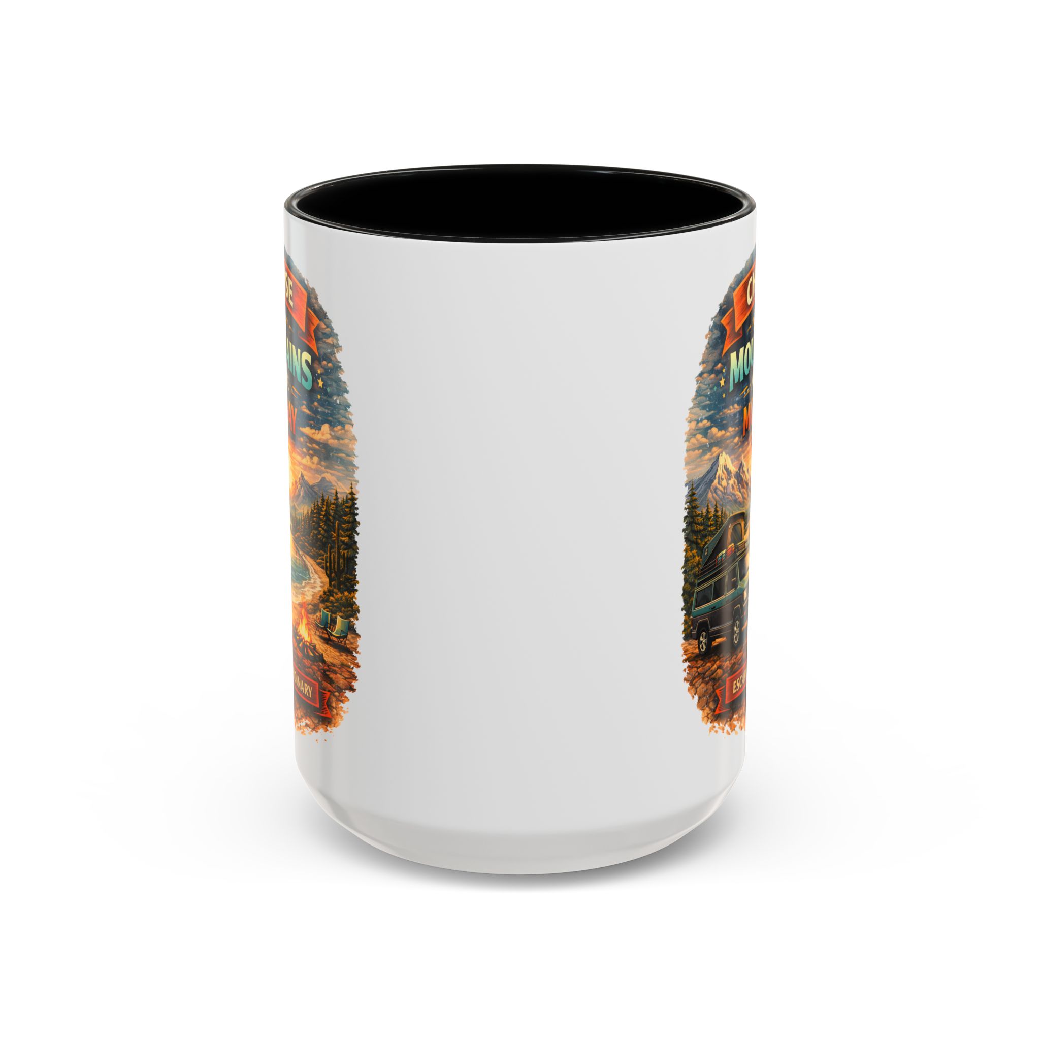 18396428324901694322_2048.jpeg Accent Coffee Mug (11, 15oz) — "Choose The Mountens" Design Scenic-Line