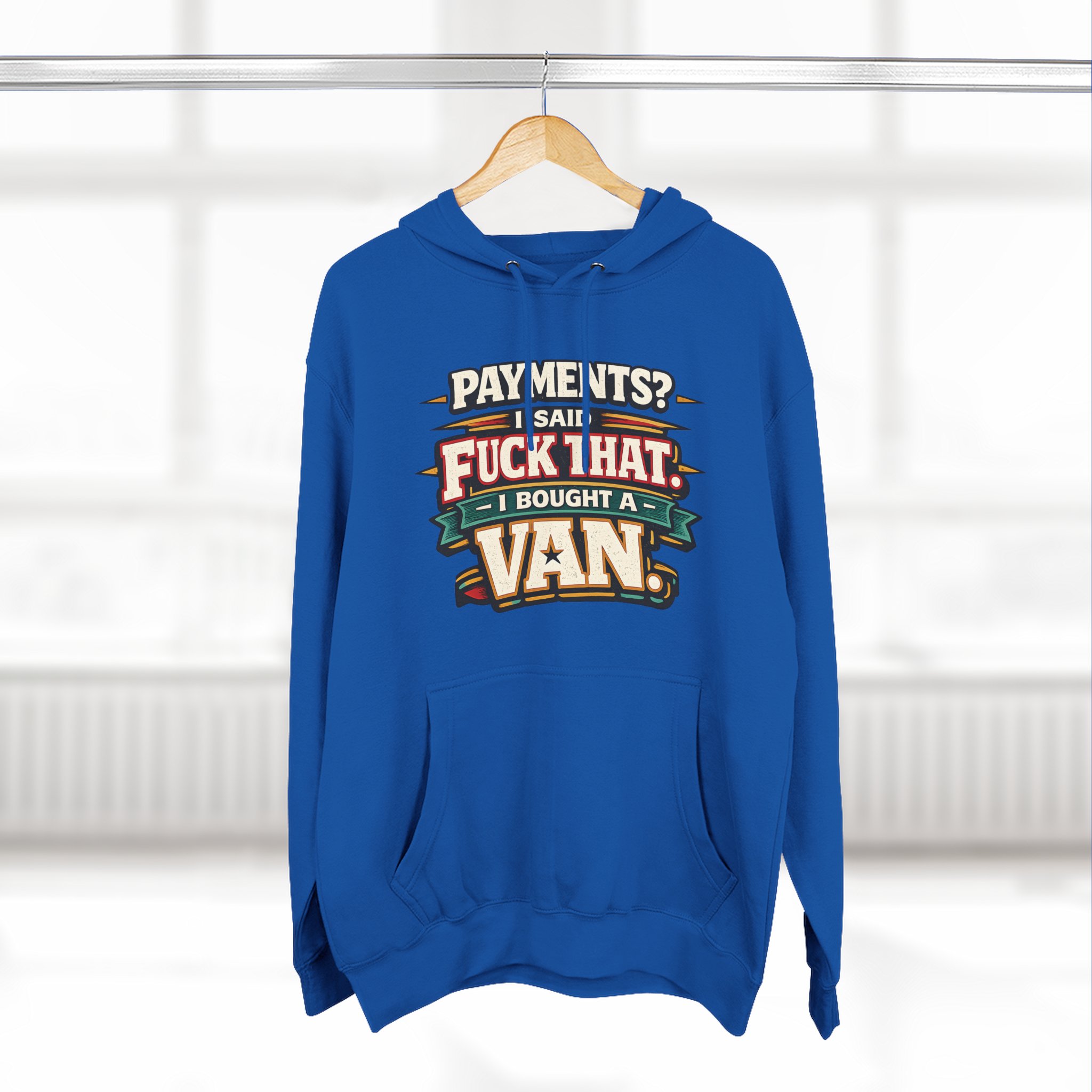 18401285772742178340_2048.jpeg Three-Panel Fleece Hoodie - "Payments?I Said" Design F**K-Line