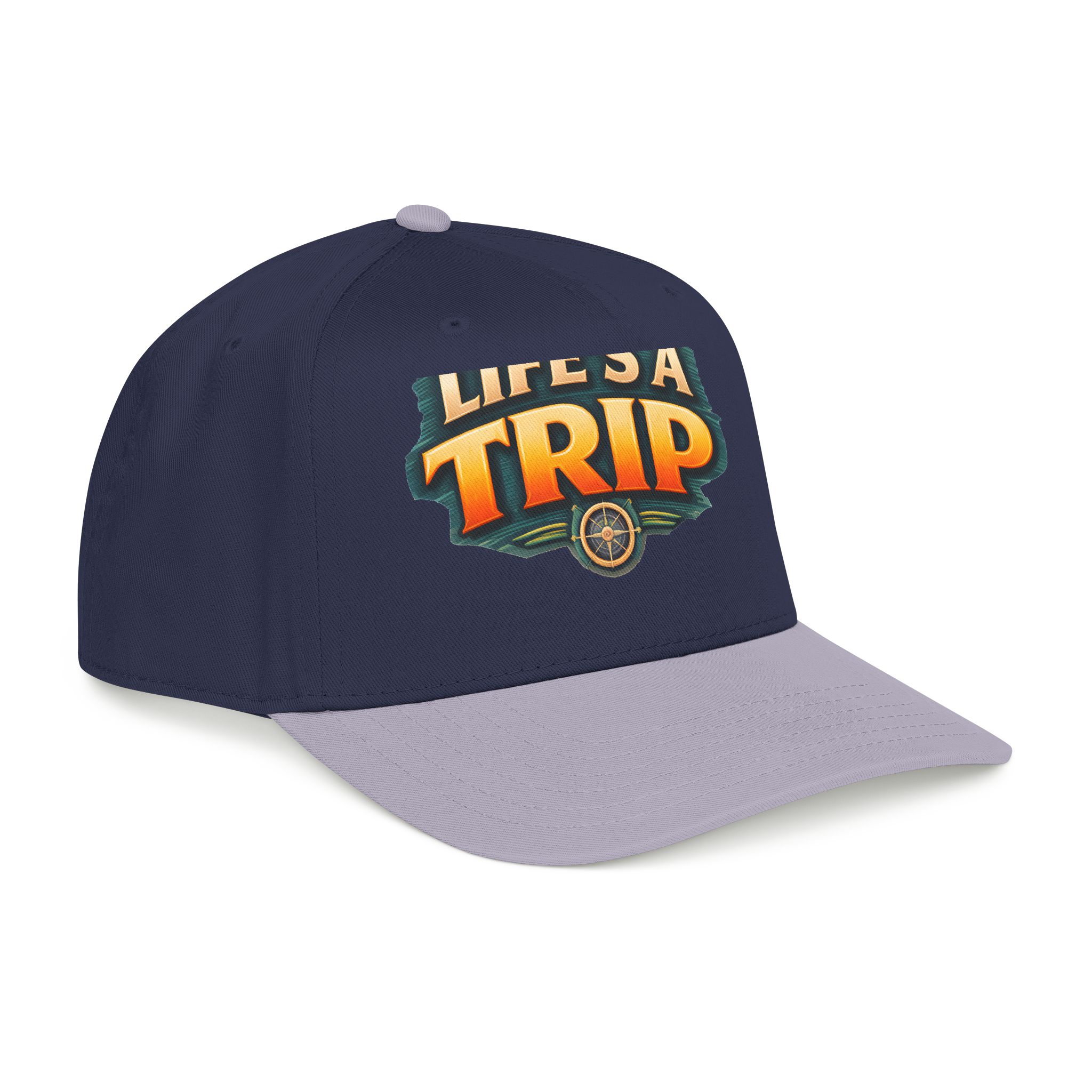 Baseball Cap - "Lifes A Trip" Design Scenic-Line