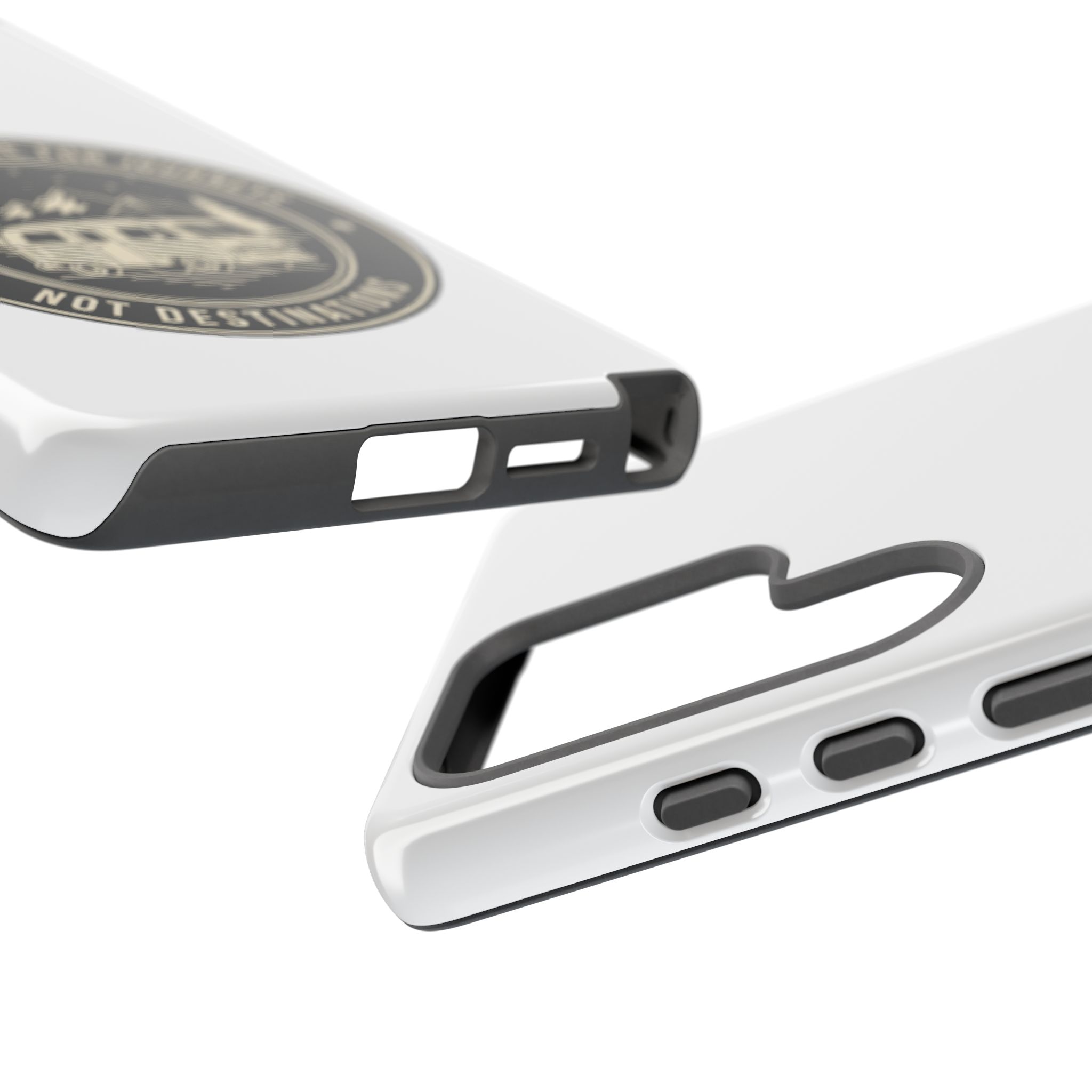 Phone Case — "ROAD WHERE MADE FOR JOURNEYS-NOT DESTINATIONS" Camper Van Design